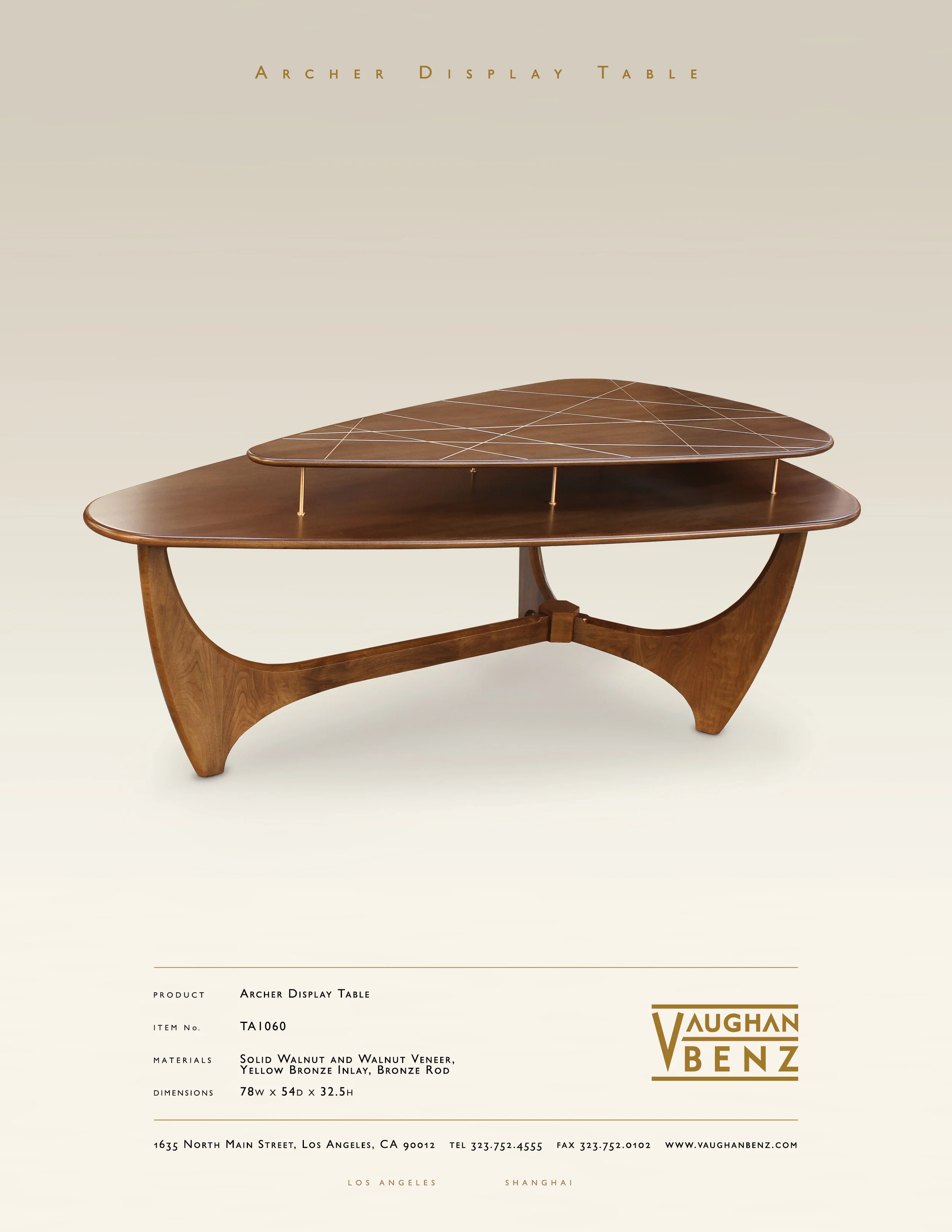 TA1060 - ARCHER DISPLAY TABLE