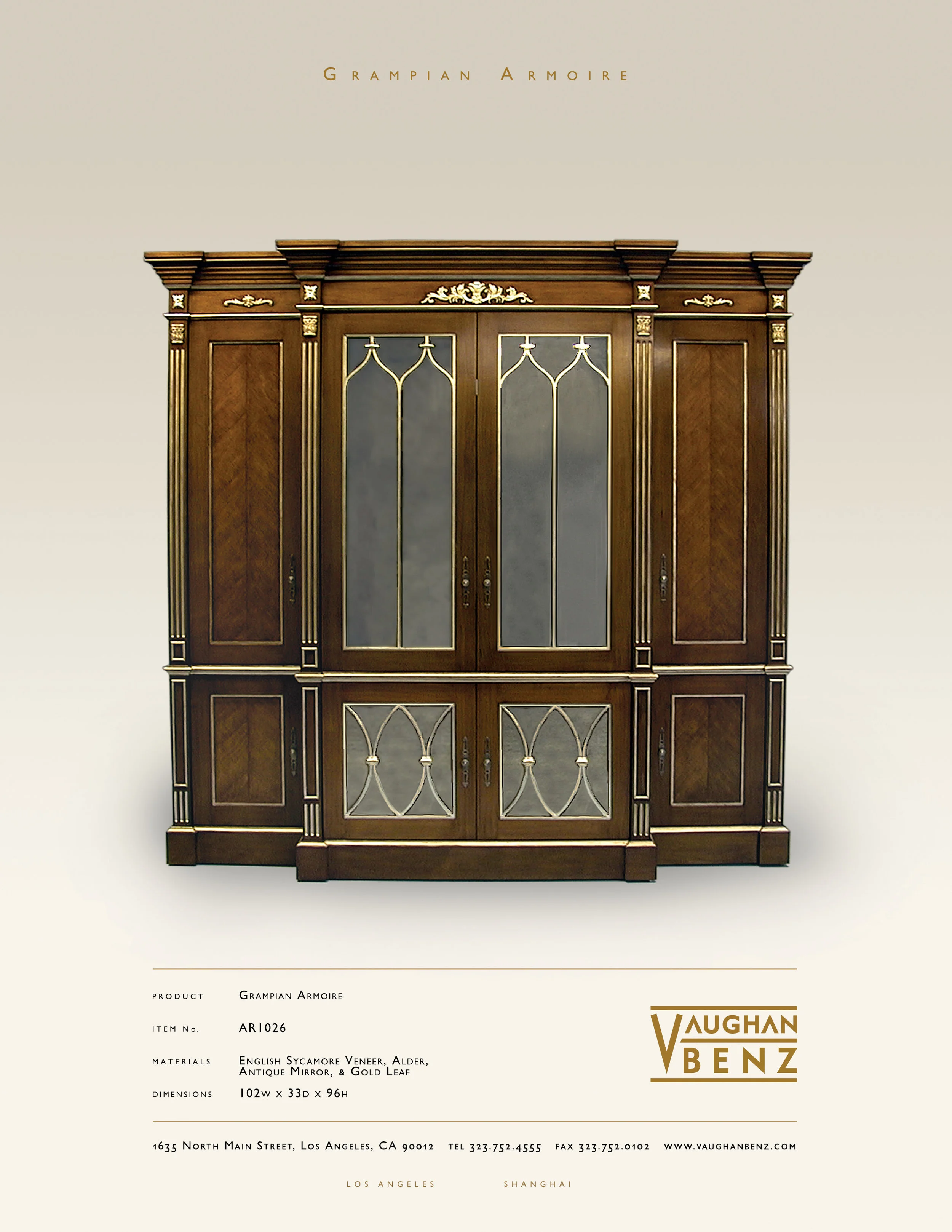 AR1026 GRAMPIAN ARMOIRE