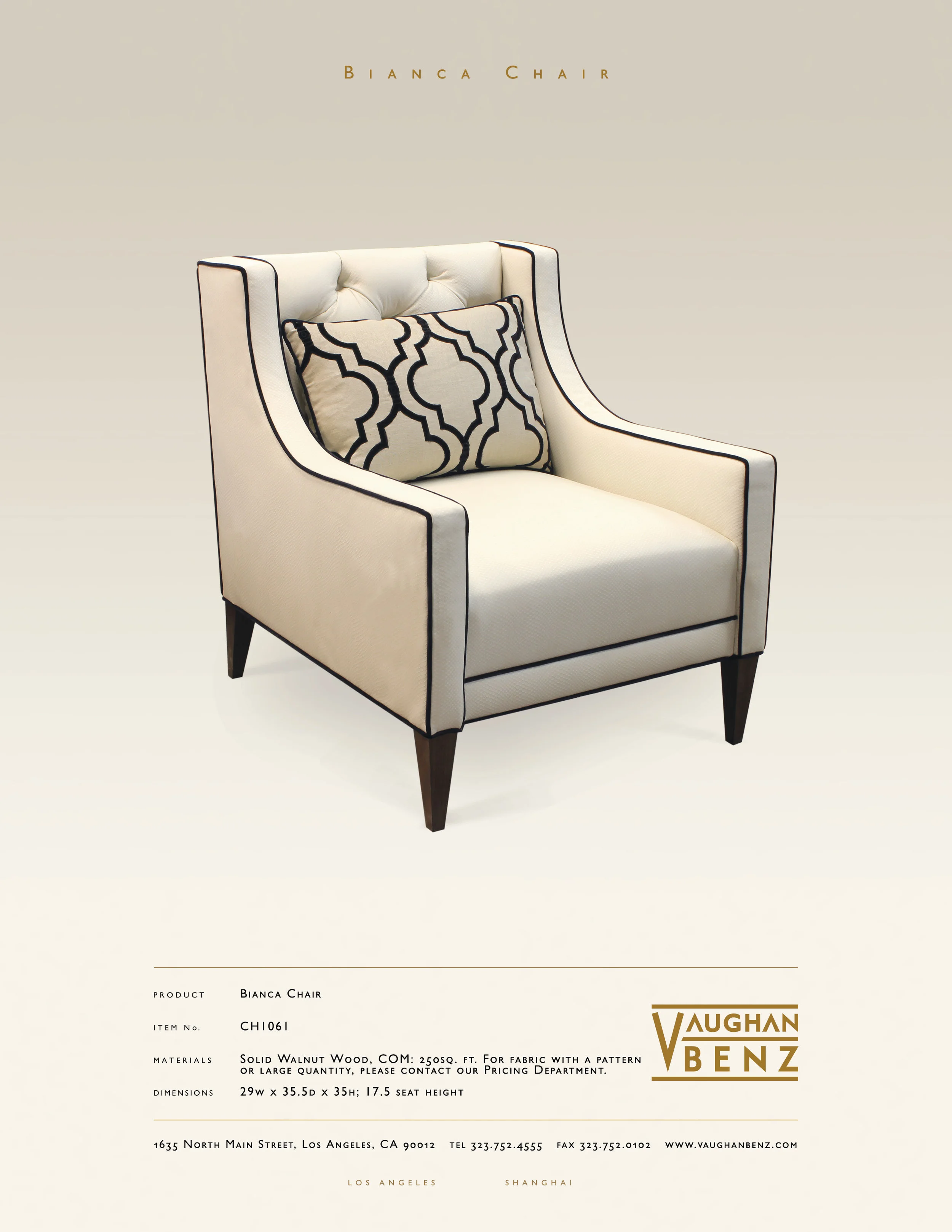 CH1061 - BIANCA CHAIR