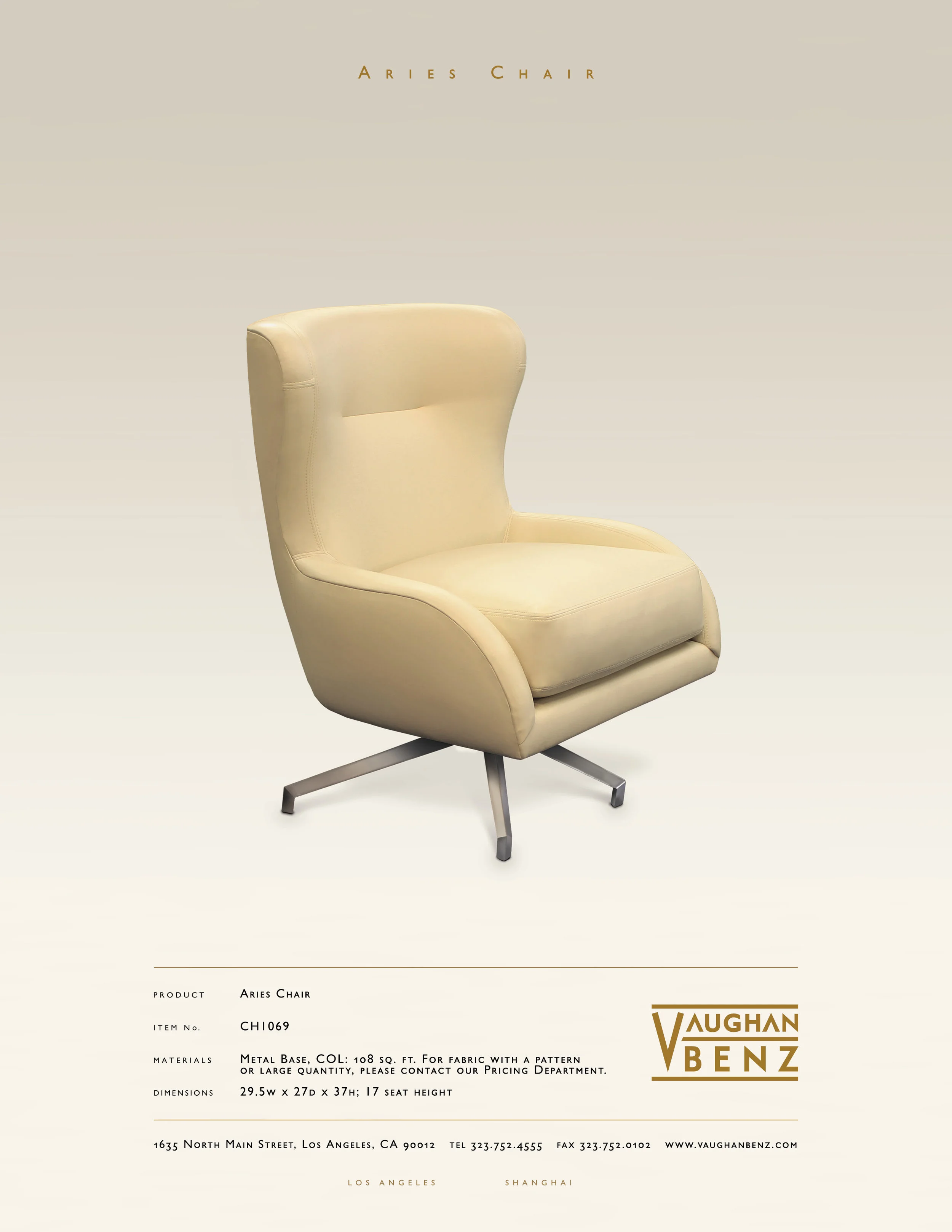 CH1069 - ARIES CHAIR