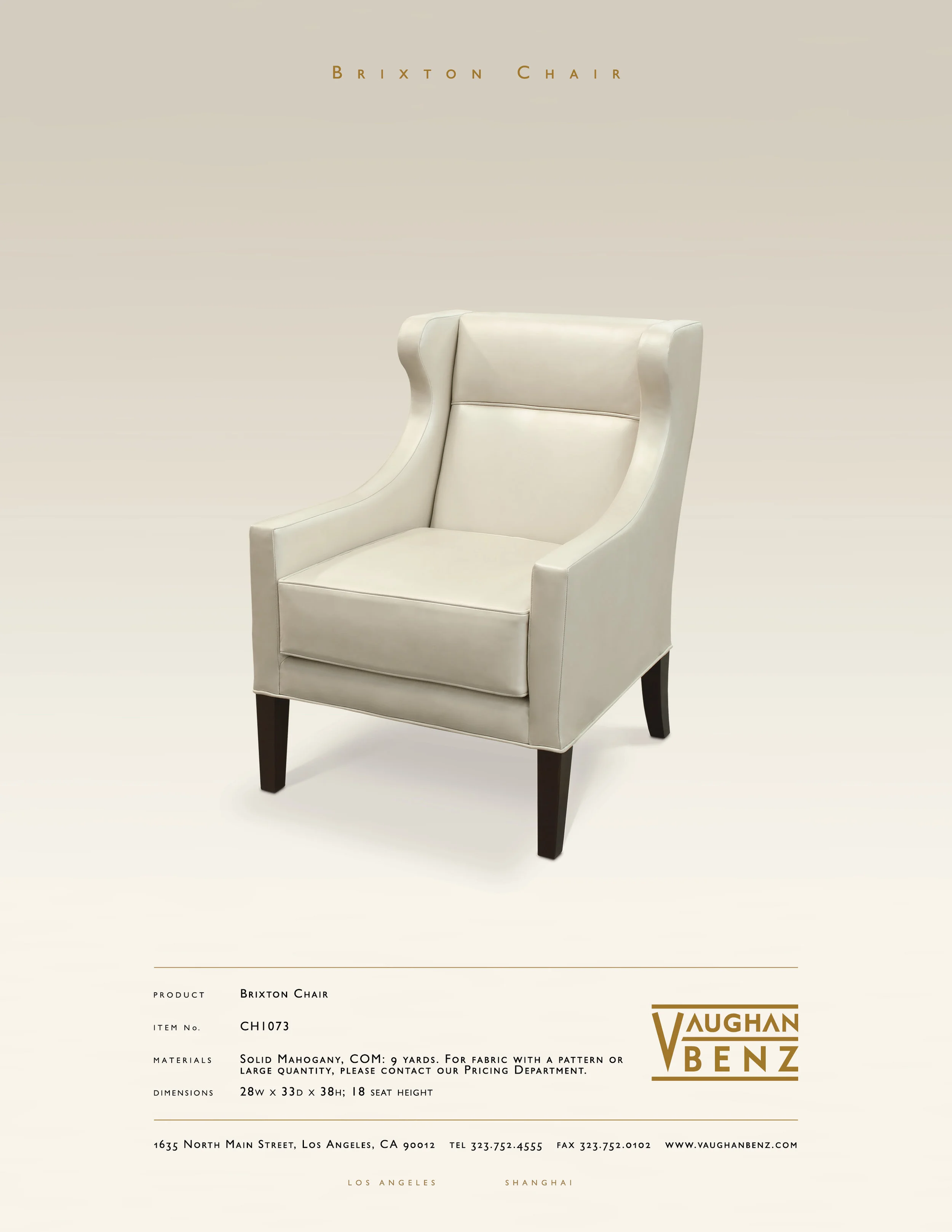 CH1073 - BRIXTON CHAIR