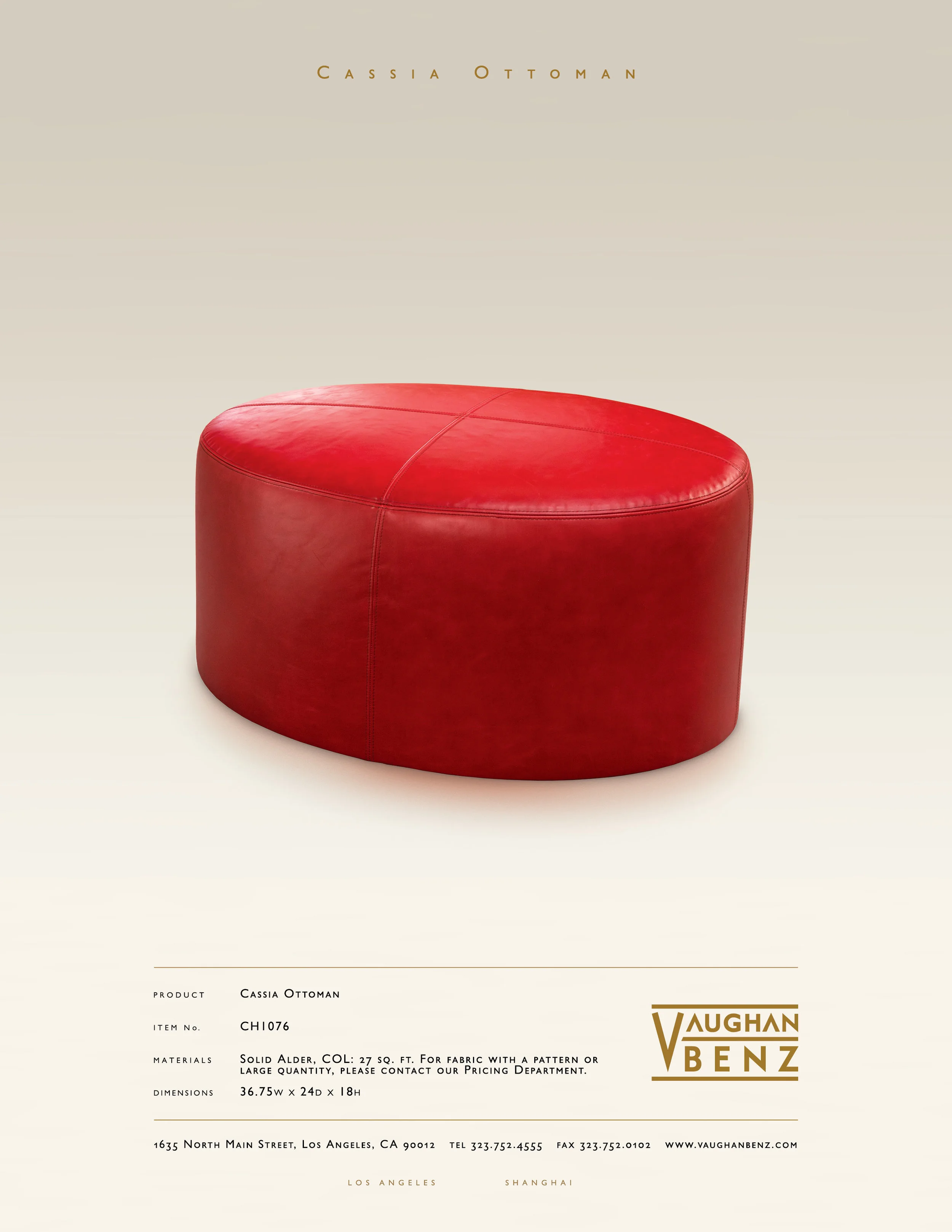 CH1076 - CASSIA OTTOMAN