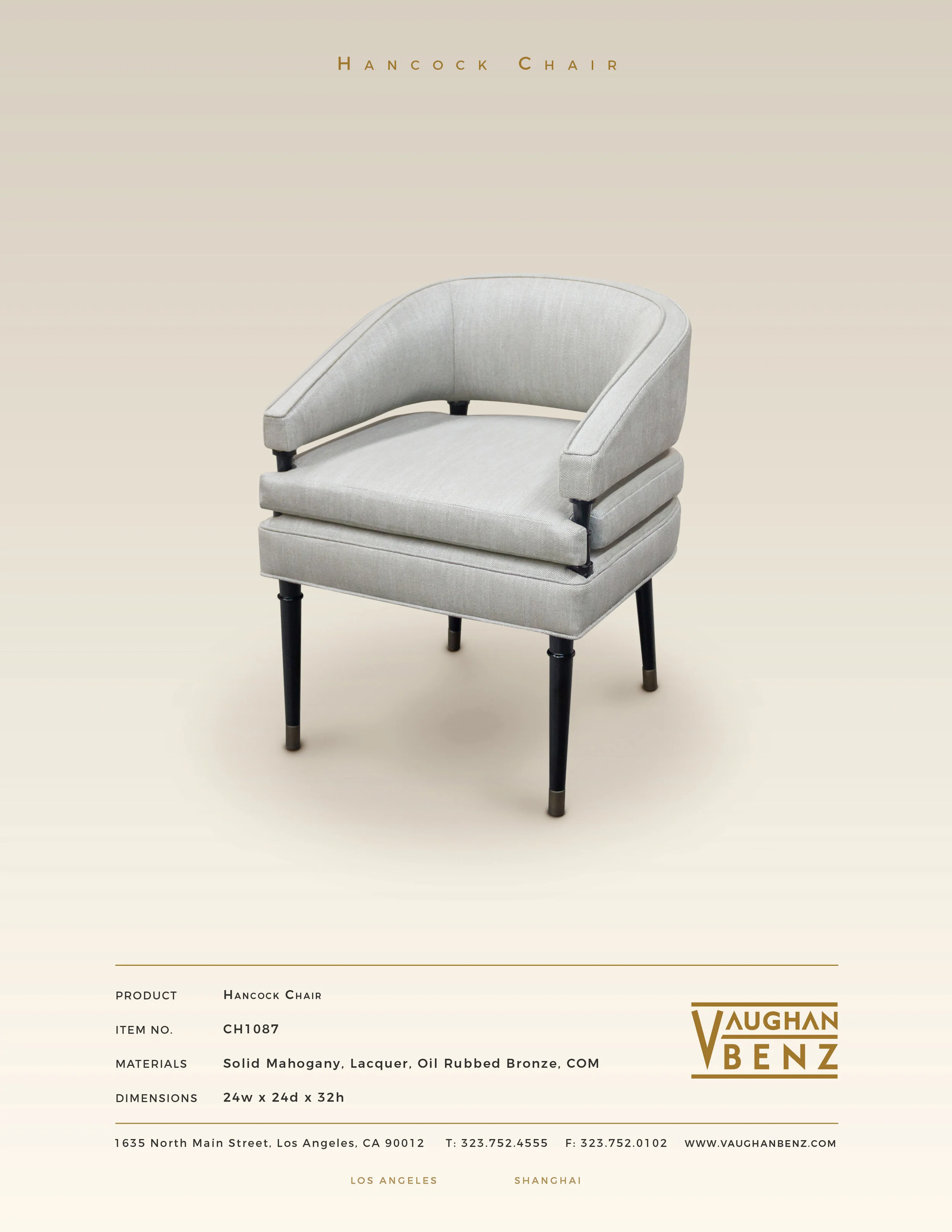 CH1087 - HANCOCK CHAIR