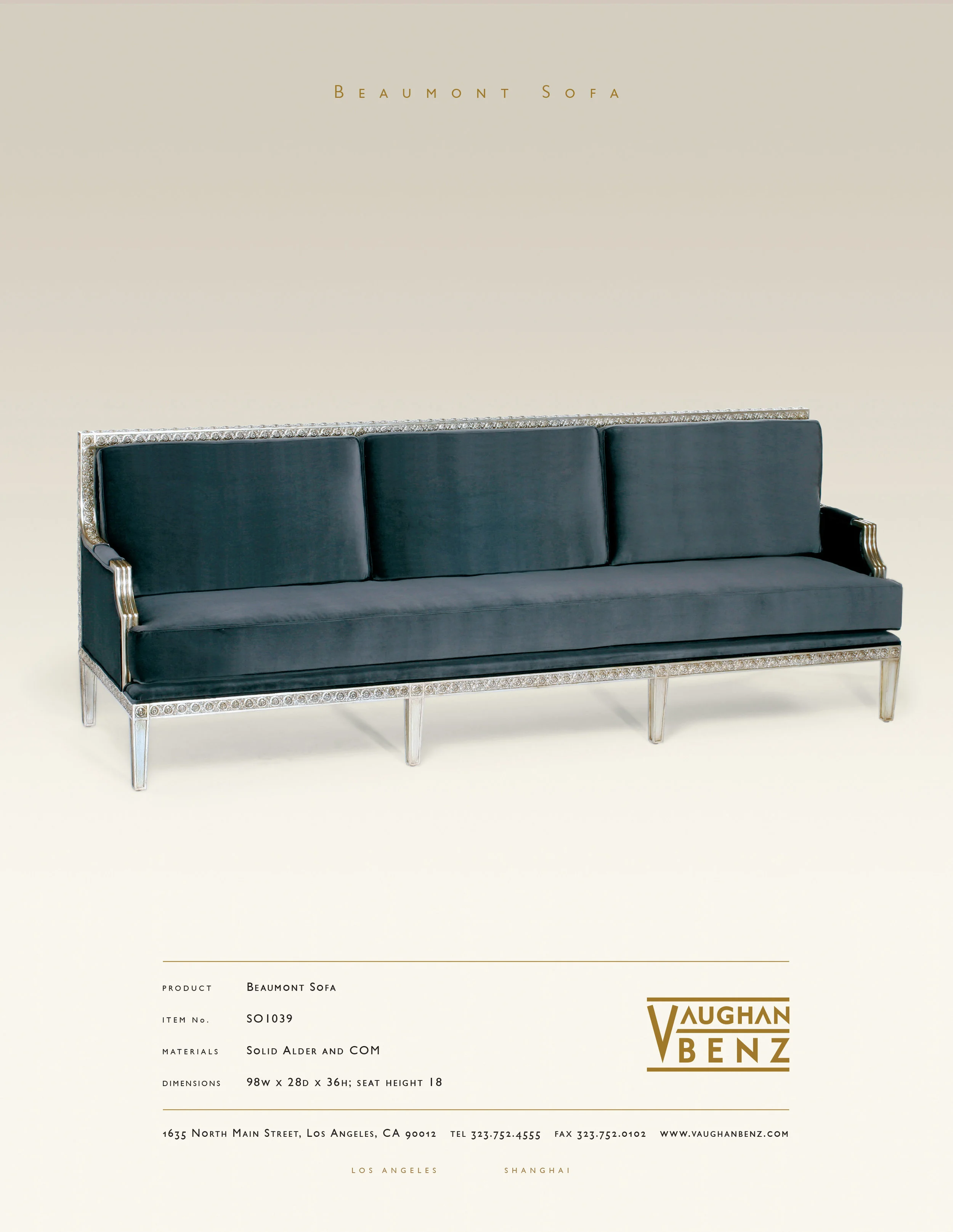 SO1039 - BEAUMONT SOFA