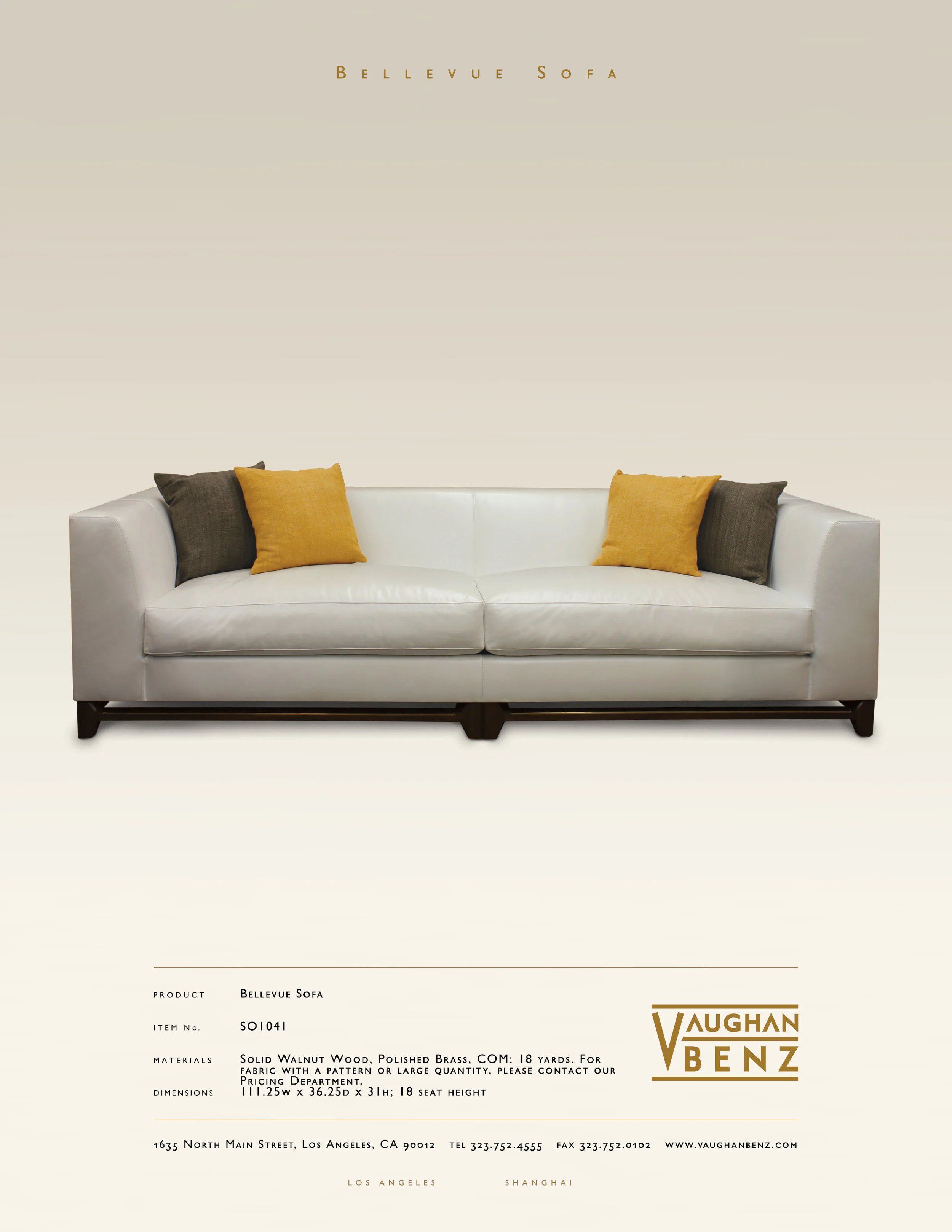 SO1041 - BELLEVUE SOFA