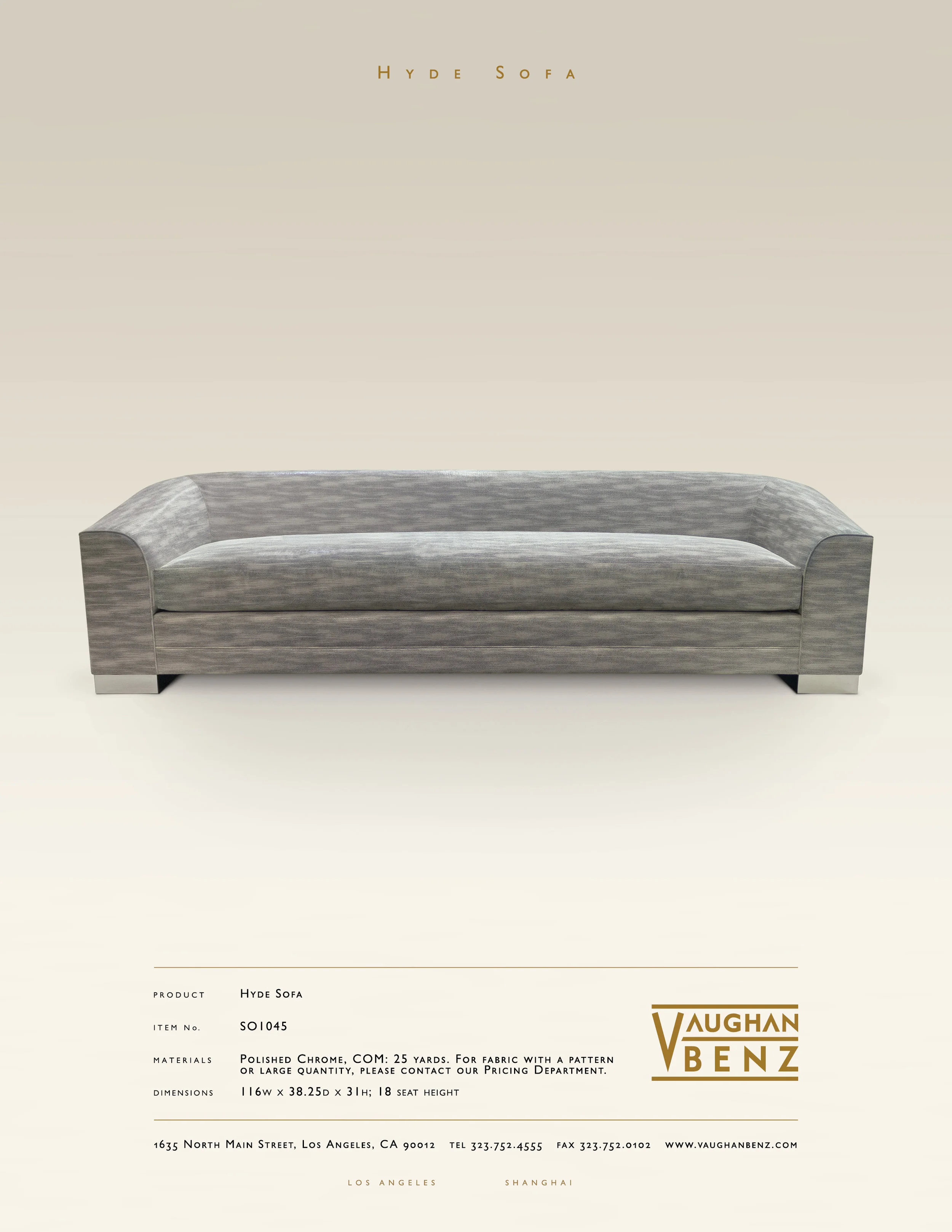 SO1045 - HYDE SOFA