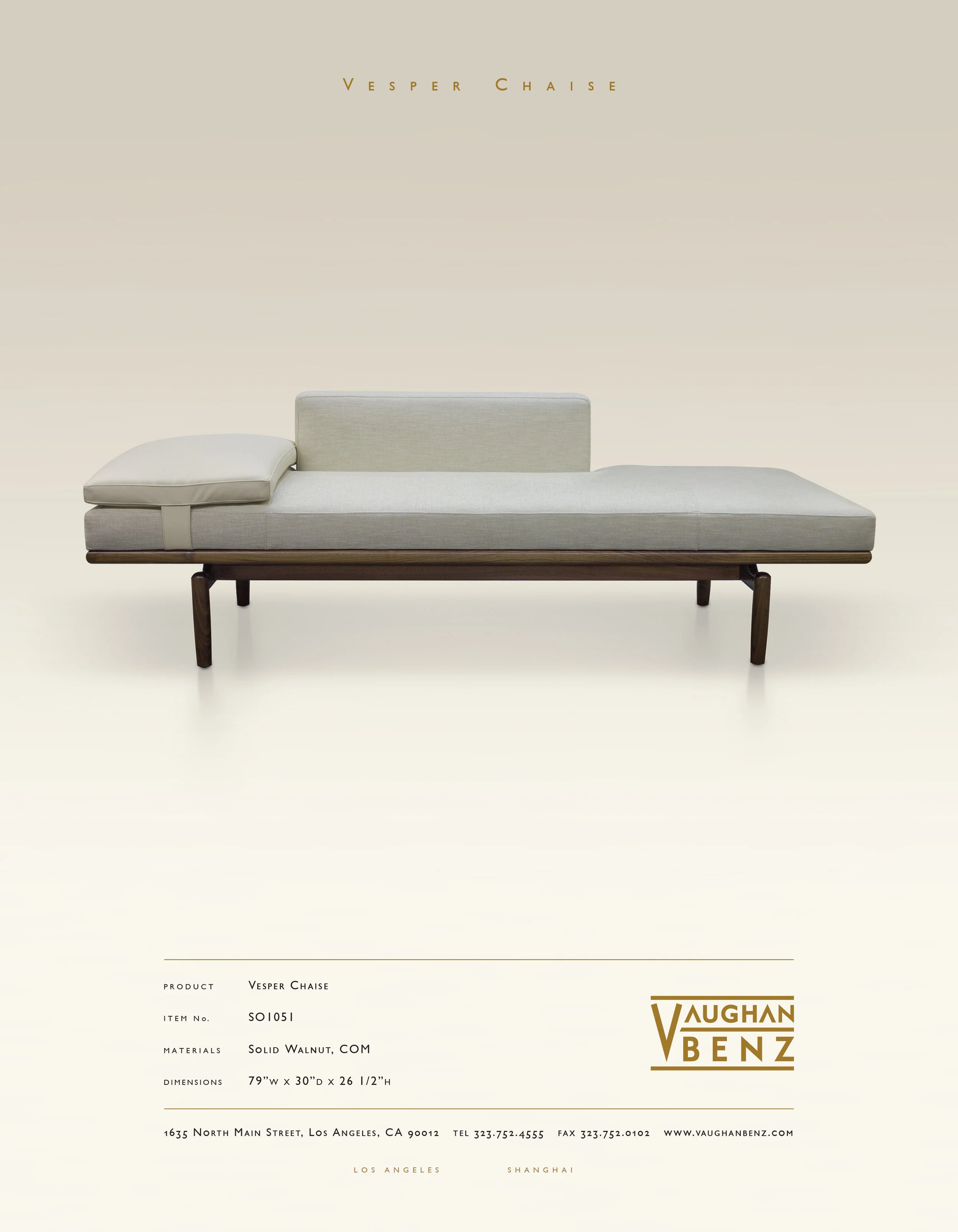 SO1051 - VESPER CHAISE