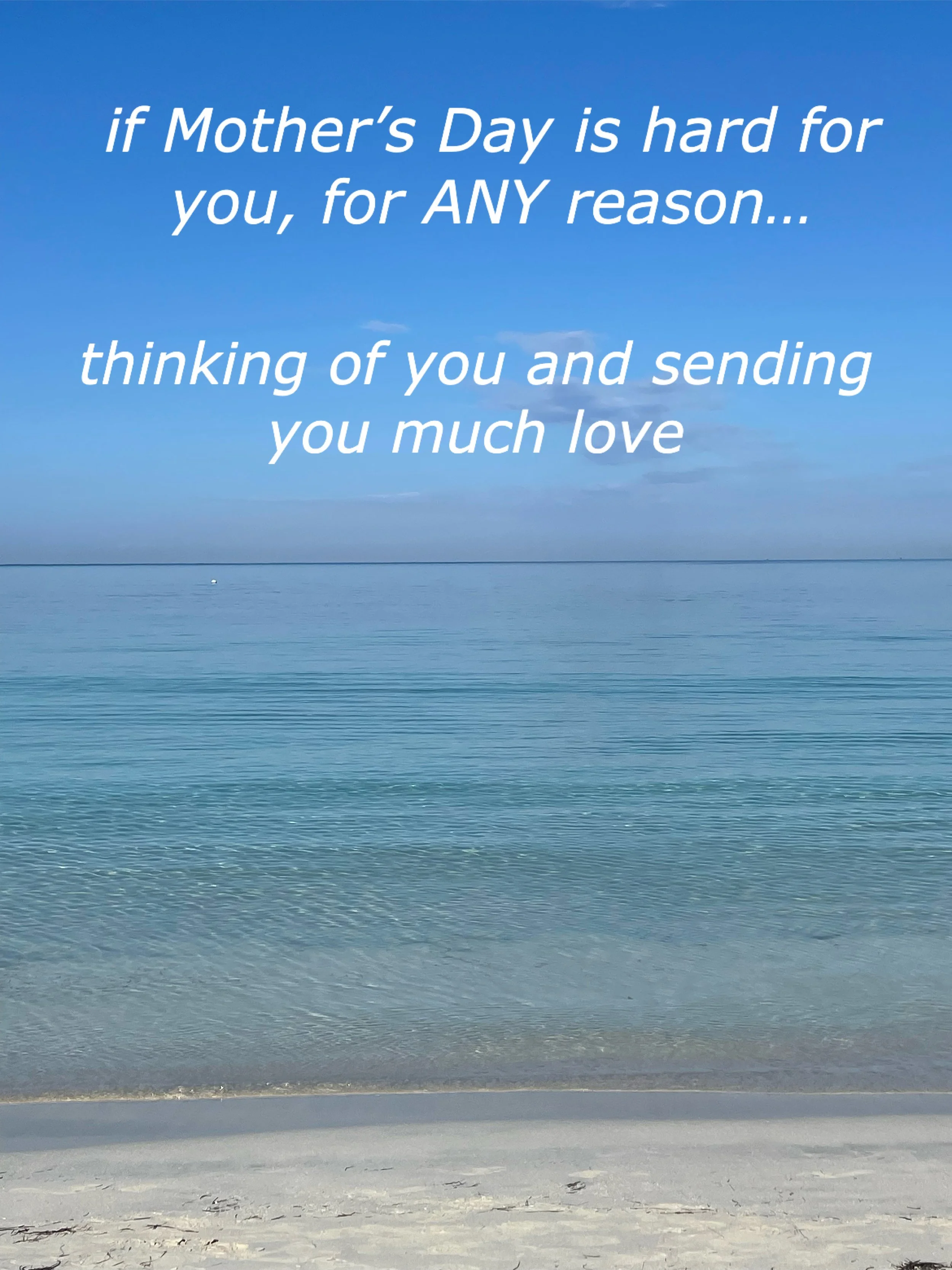 When Mother's Day is difficult...