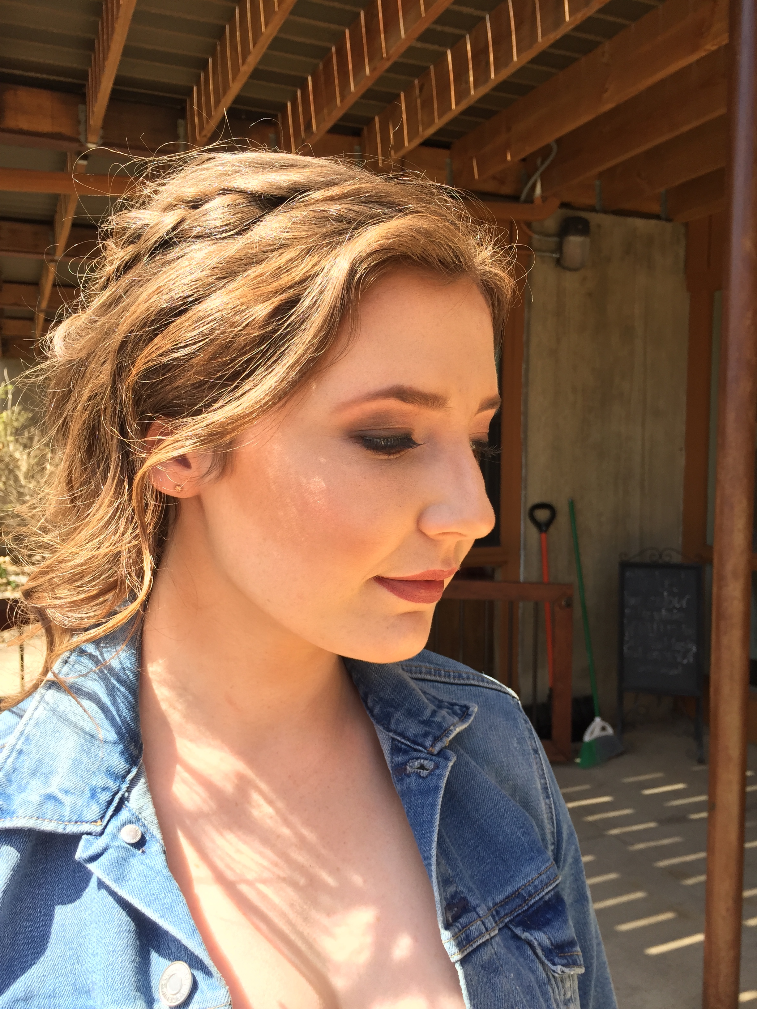 Hair and make up by April