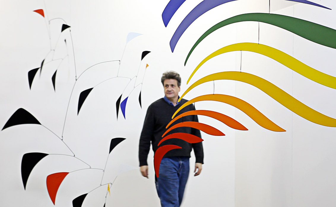 Laurent Davidson in the Studio