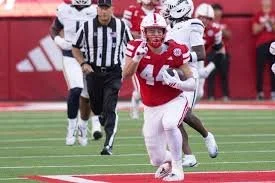 Nebraska player scores first TD in win over Akron and then proposes to girlfriend on the field after the game