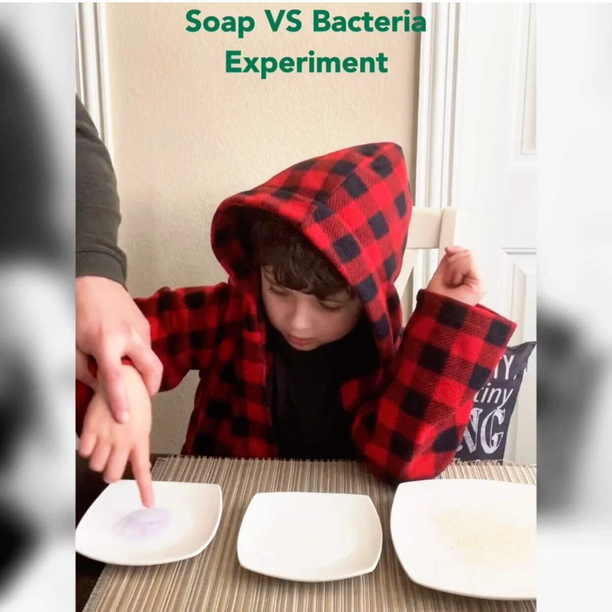 Soap VS Bacteria - Experiment for Kids