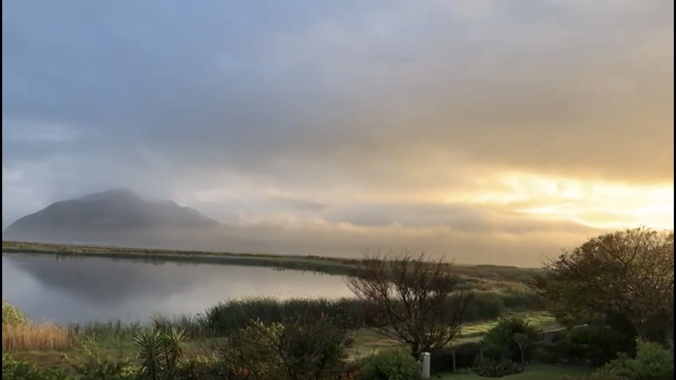 And there was stillness