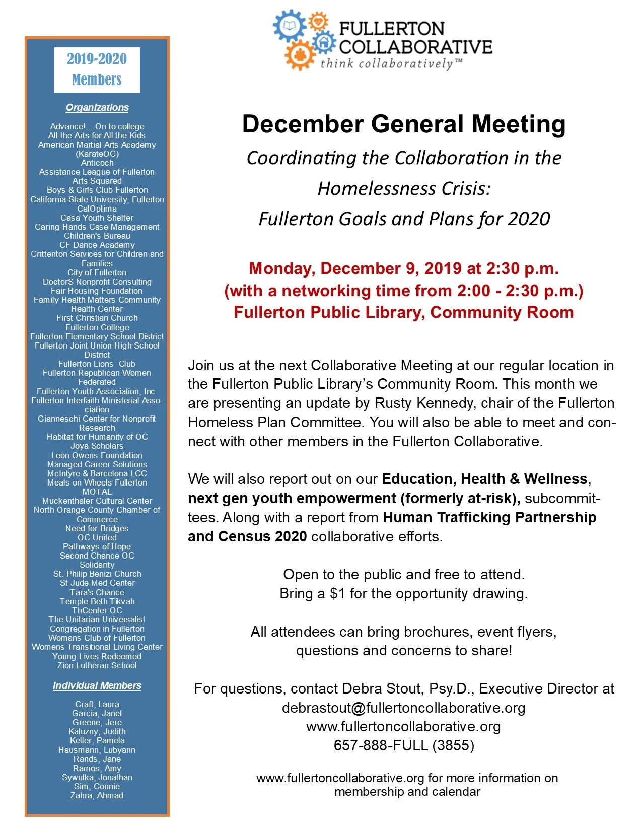 December General Meeting