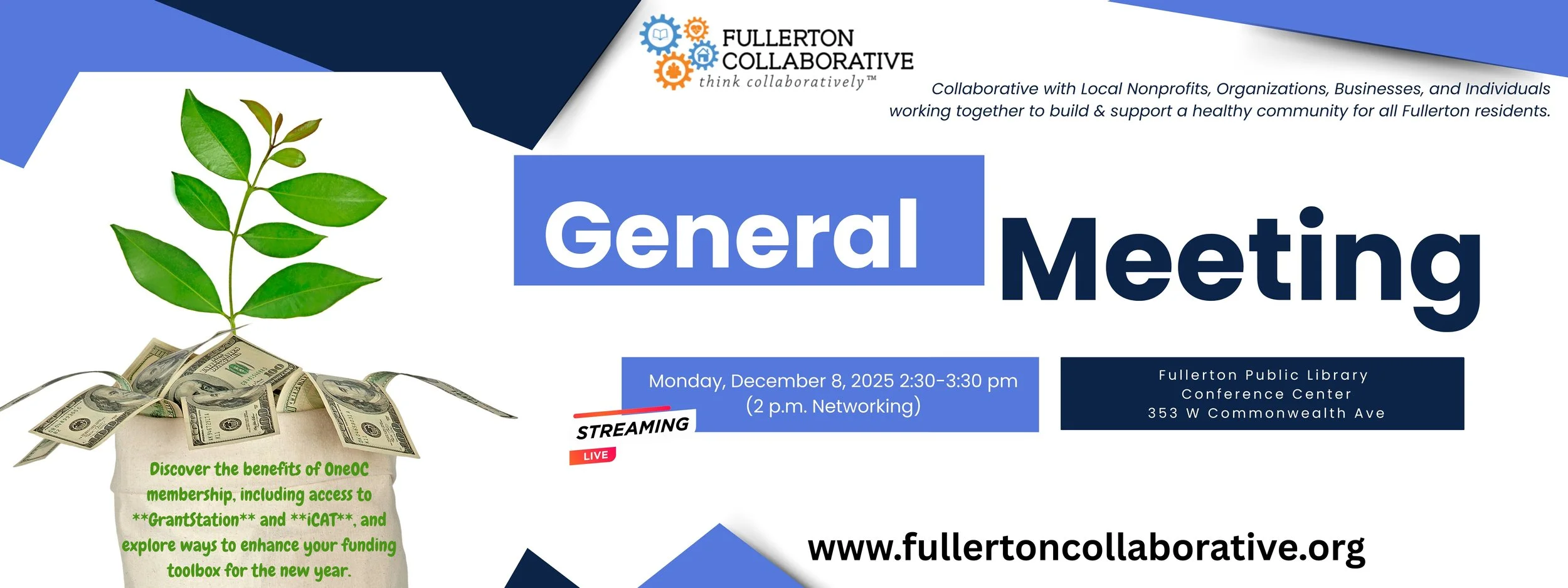 Fullerton Collaborative General Meeting