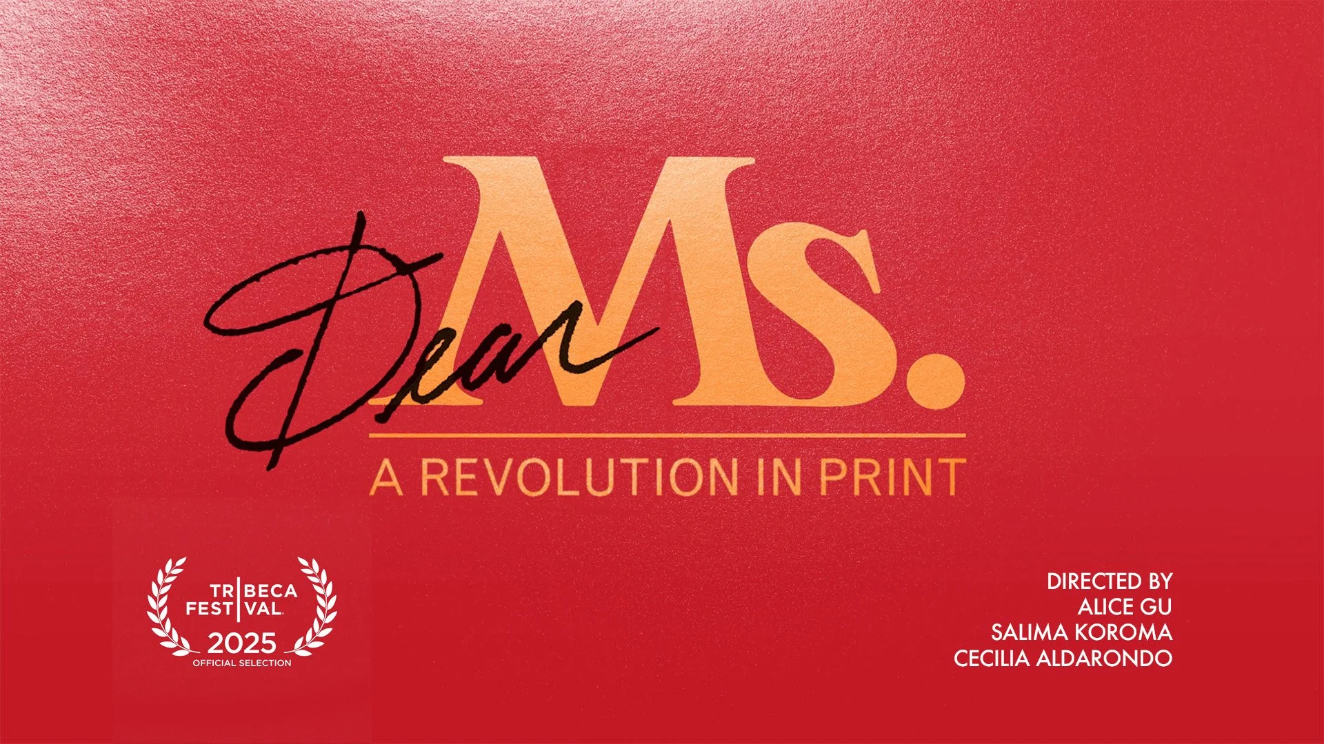 Dear Ms. — A Revolution In Print