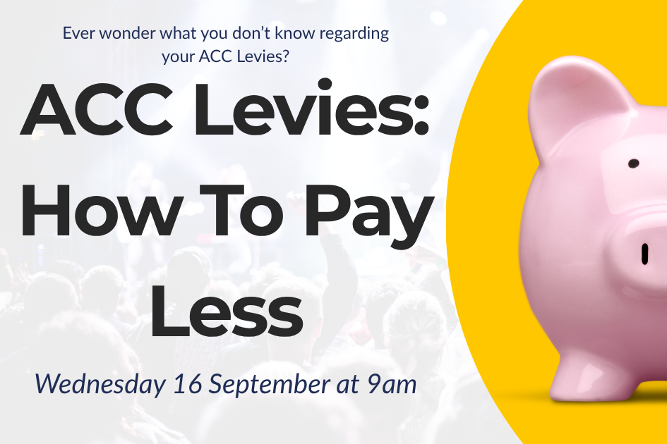 ACC Levies: How To Pay Less