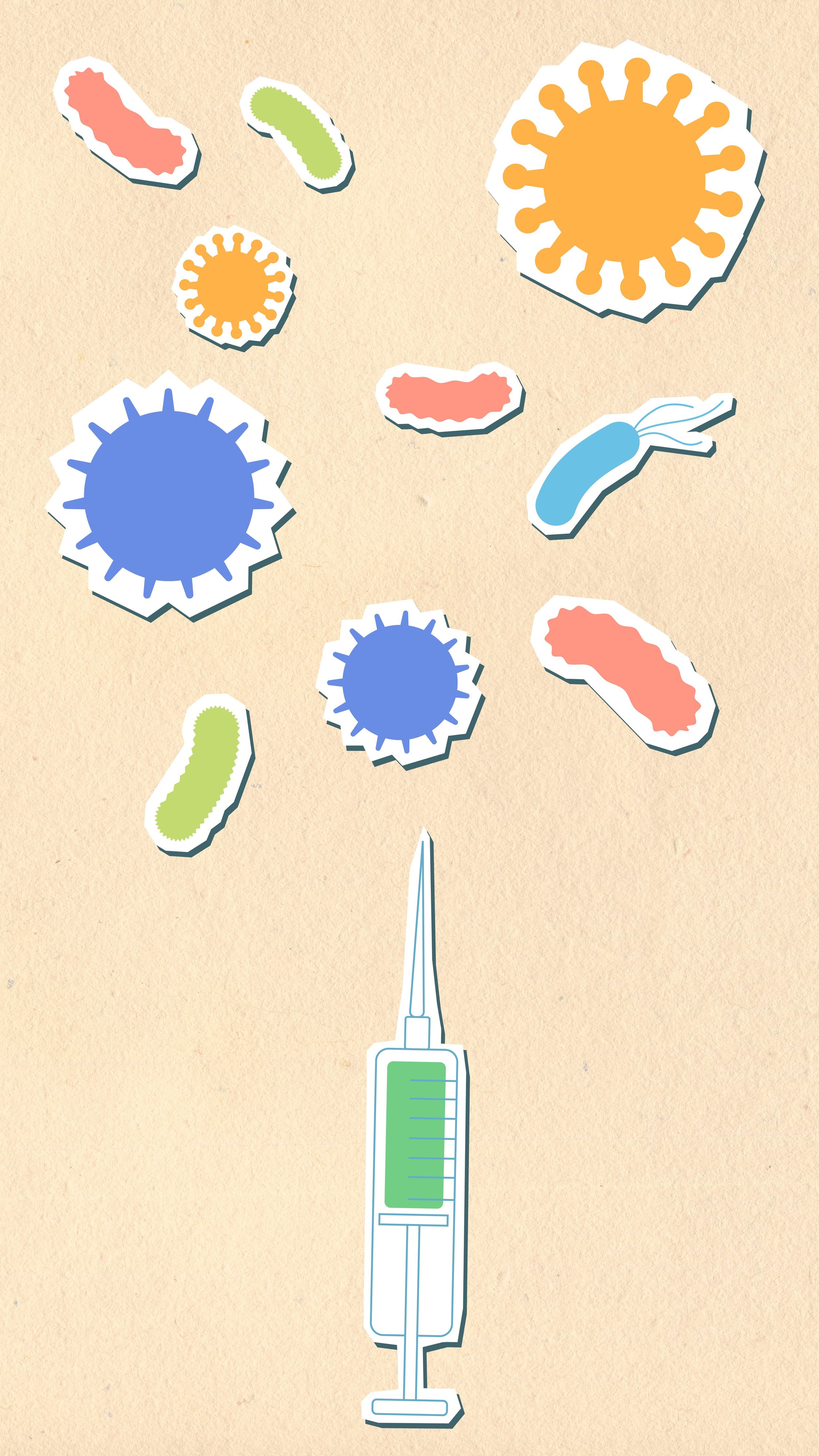 Four Tiny Jabs, Four Big Reasons: A light-hearted guide to hepatitis A &amp; B, polio and tetanus immunisations