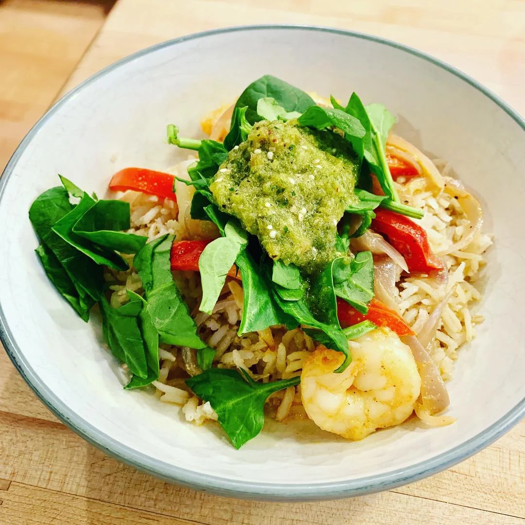 Smokey Shrimp Bowls