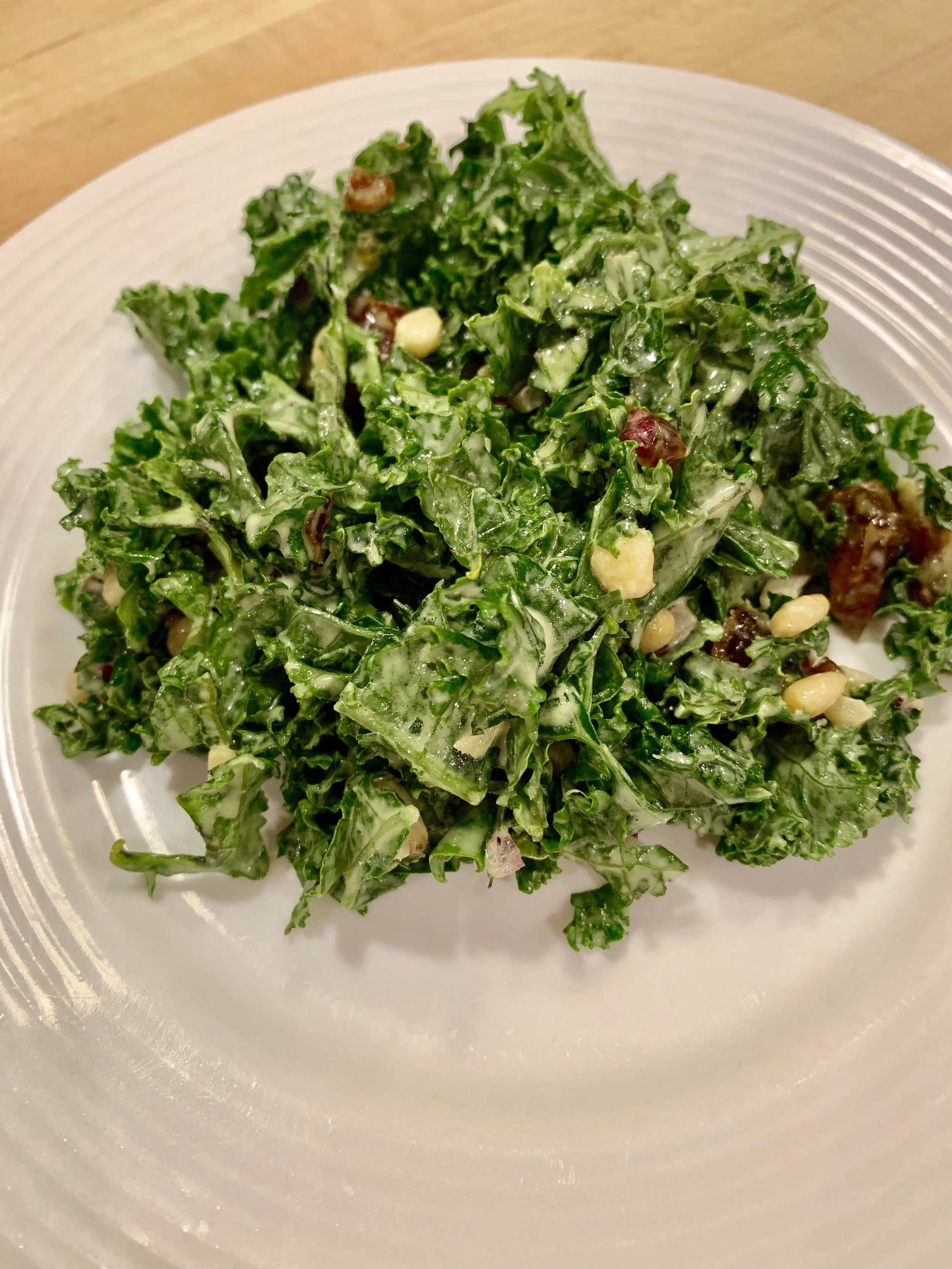 Sweet and Savory Kale Salad