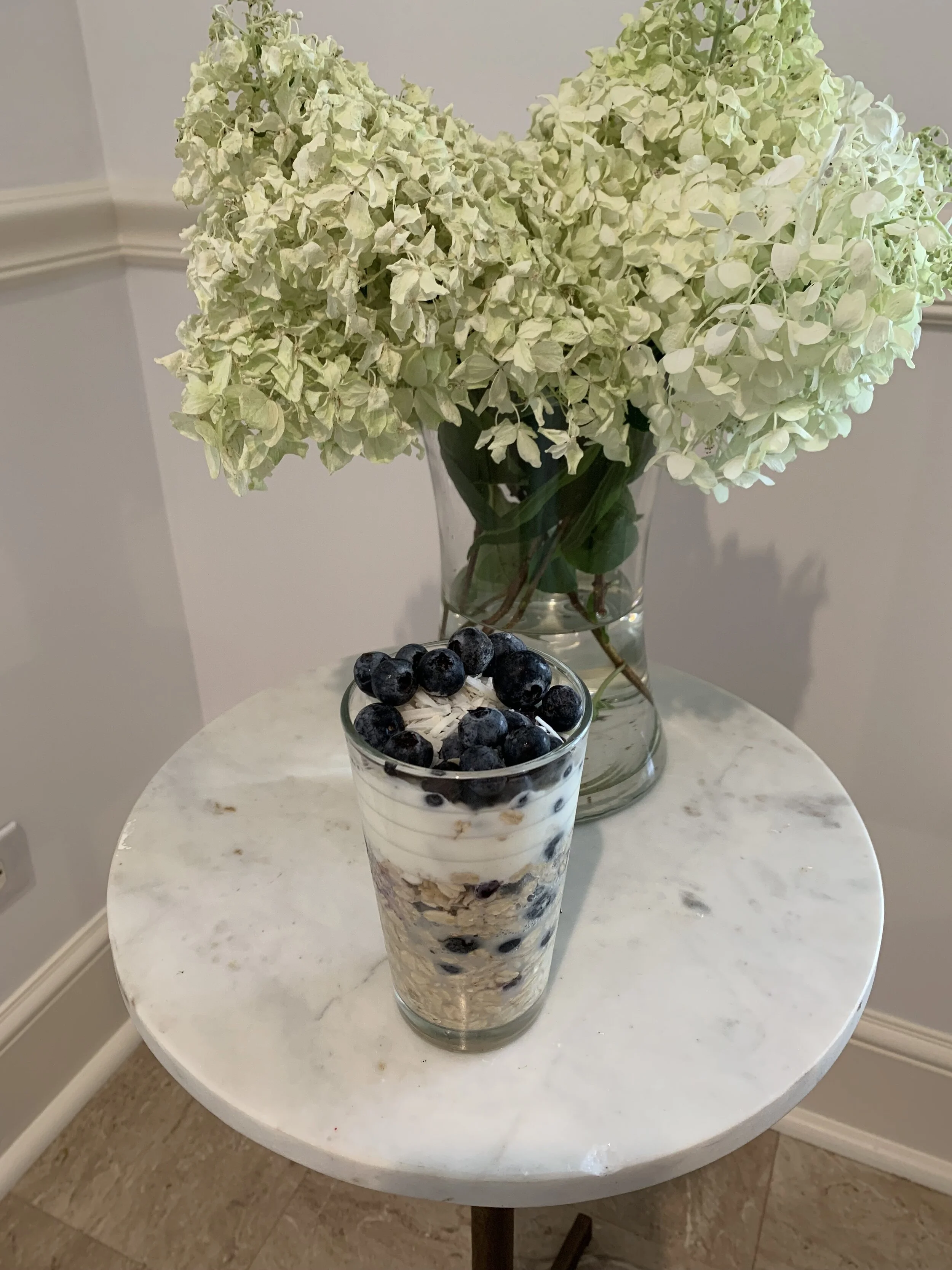 Blueberry Coconut Overnight Oats