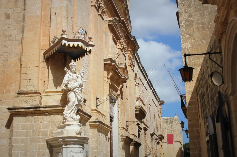 Carmelite Priory in Mdina. Malta