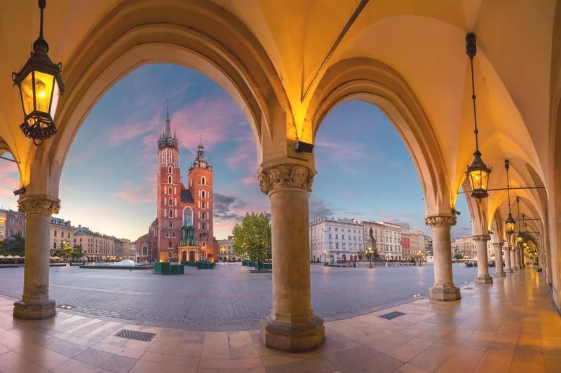Krakow at Sunrise