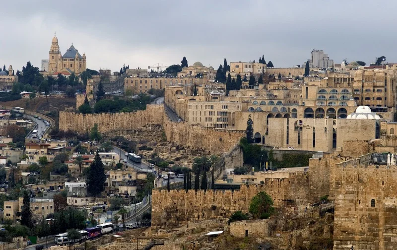 Old City of Jerusalem from the Mount of Olives