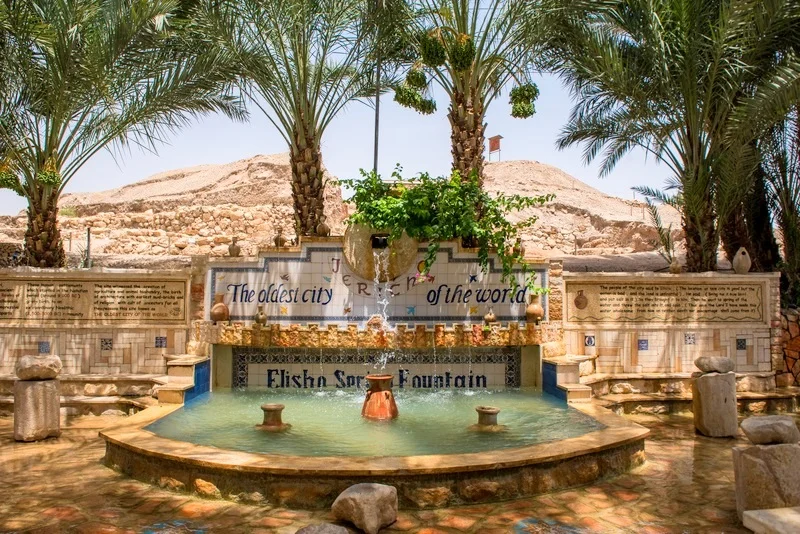 Elisha Spring Fountain at Jericho Archeological Site