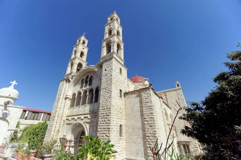 Orthodox monastery over the well of Jacob