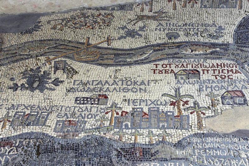 Mosaic Map of the Holy Land in Madaba