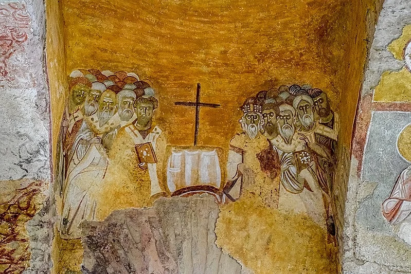 Inside Church of St. .Nicholas in Demre