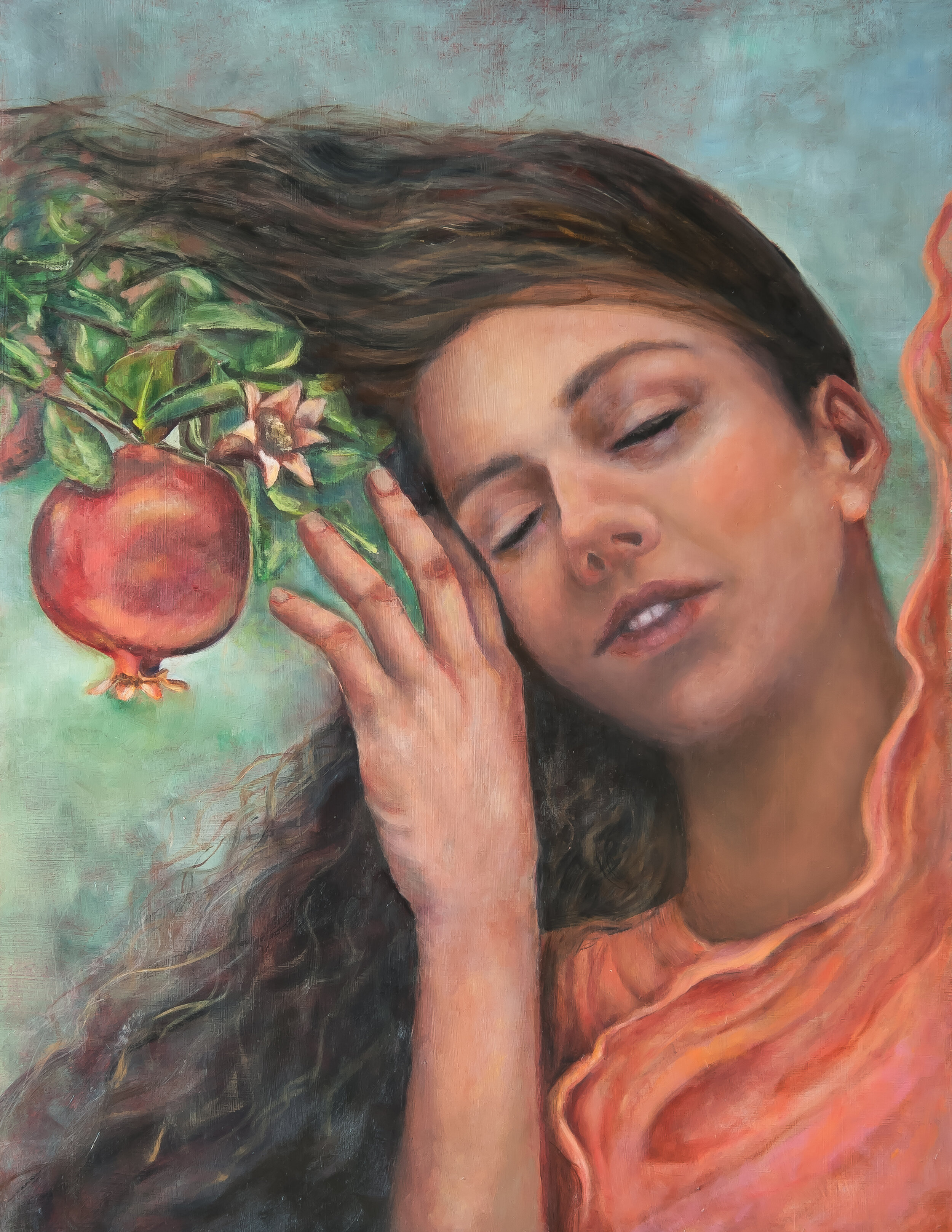 Woman with Pomegranate 