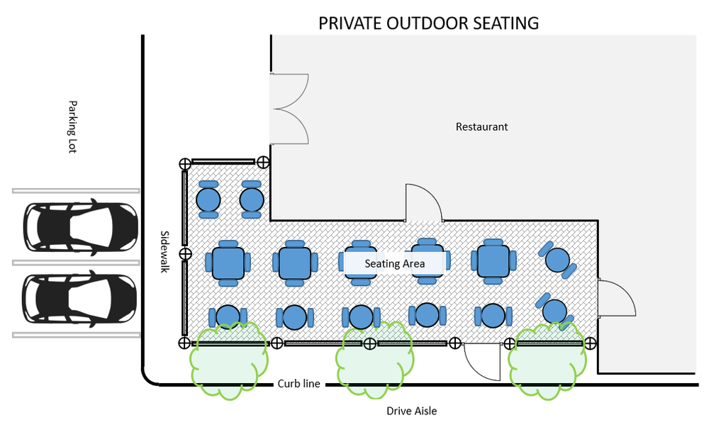 Outdoor Seating City Of Rogers Mn