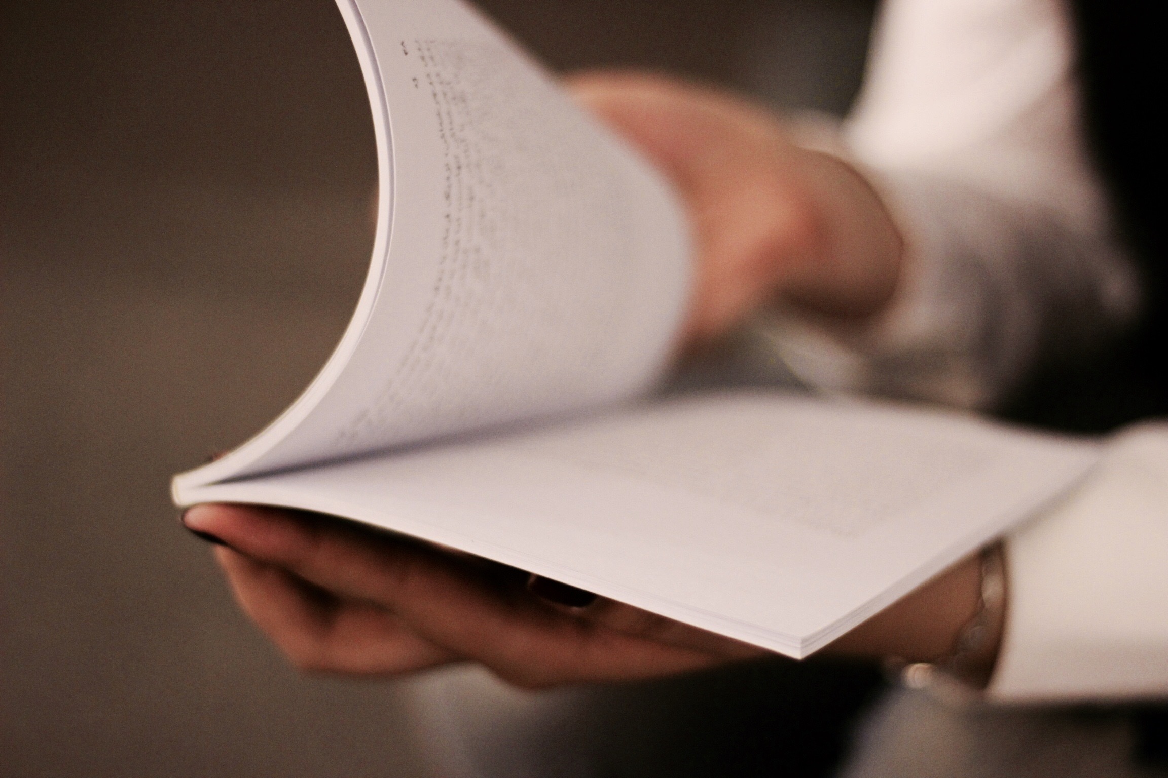 Picture of open book