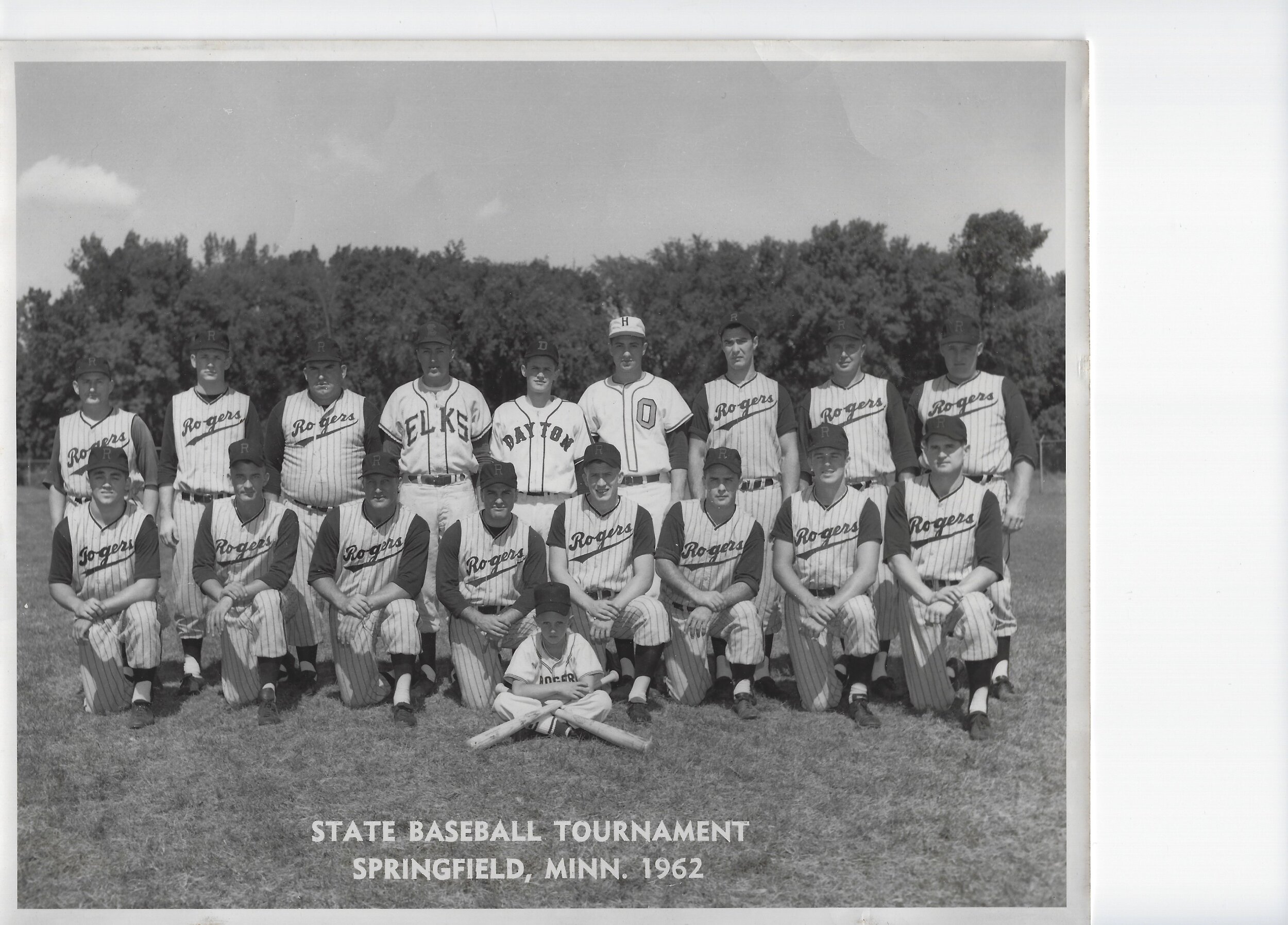 1962 State Baseball Tournament Springfield, MN