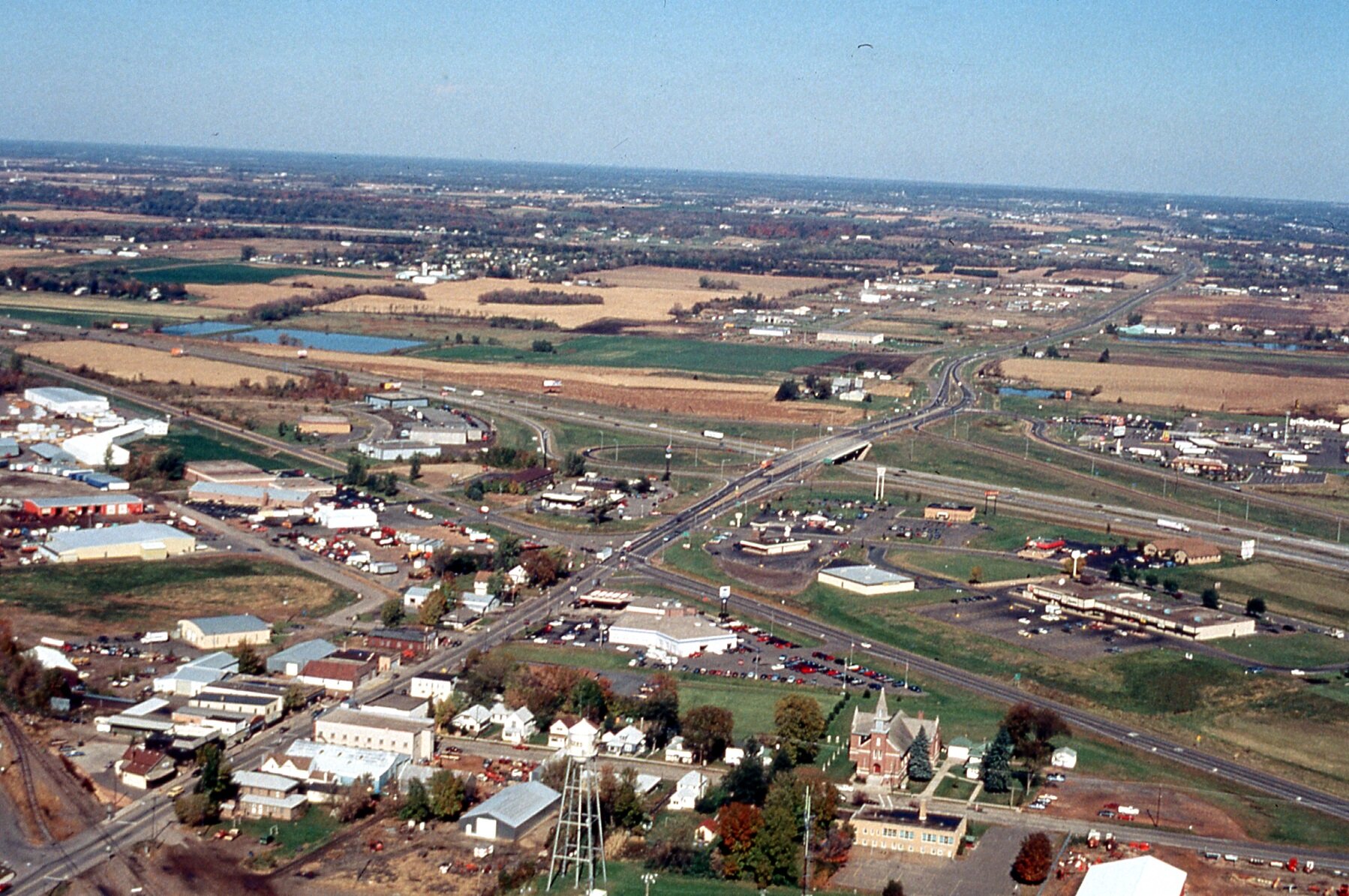 Rogers aerial view 1970s