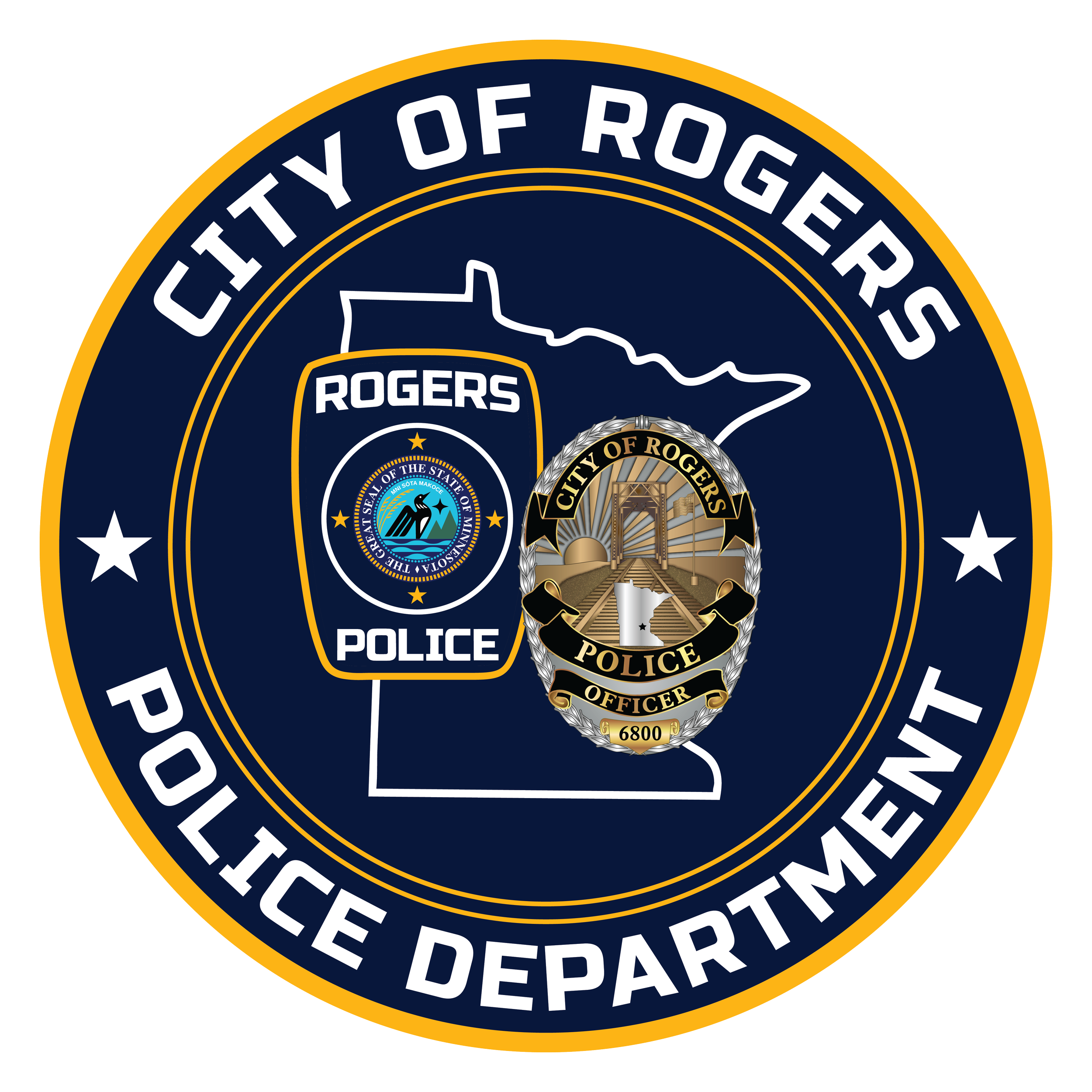 Logotipo De Rogers Roy Roger's Workwear X Dave's Ny Crew Neck