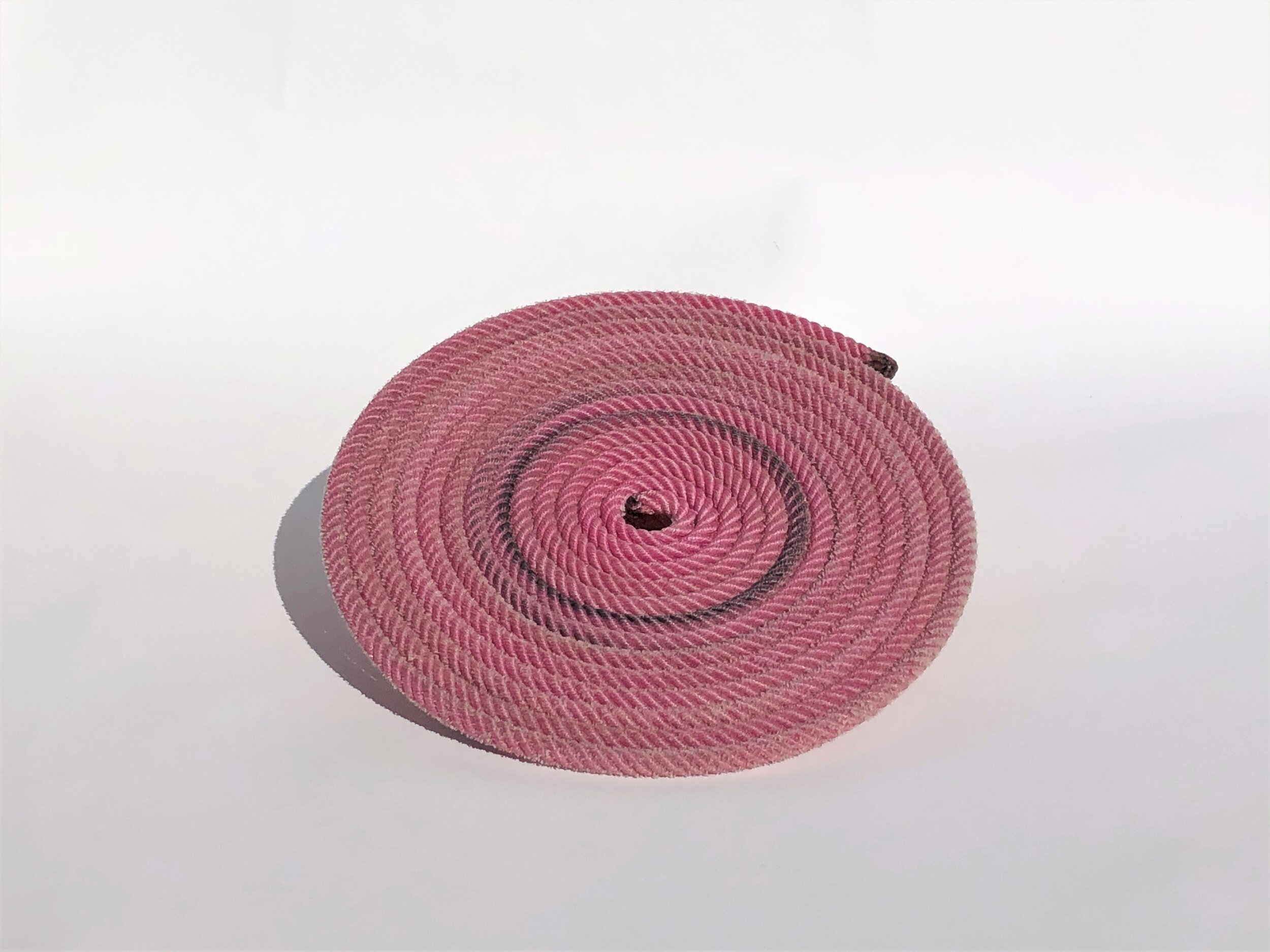 Large Magenta Traditional Rope Trivet