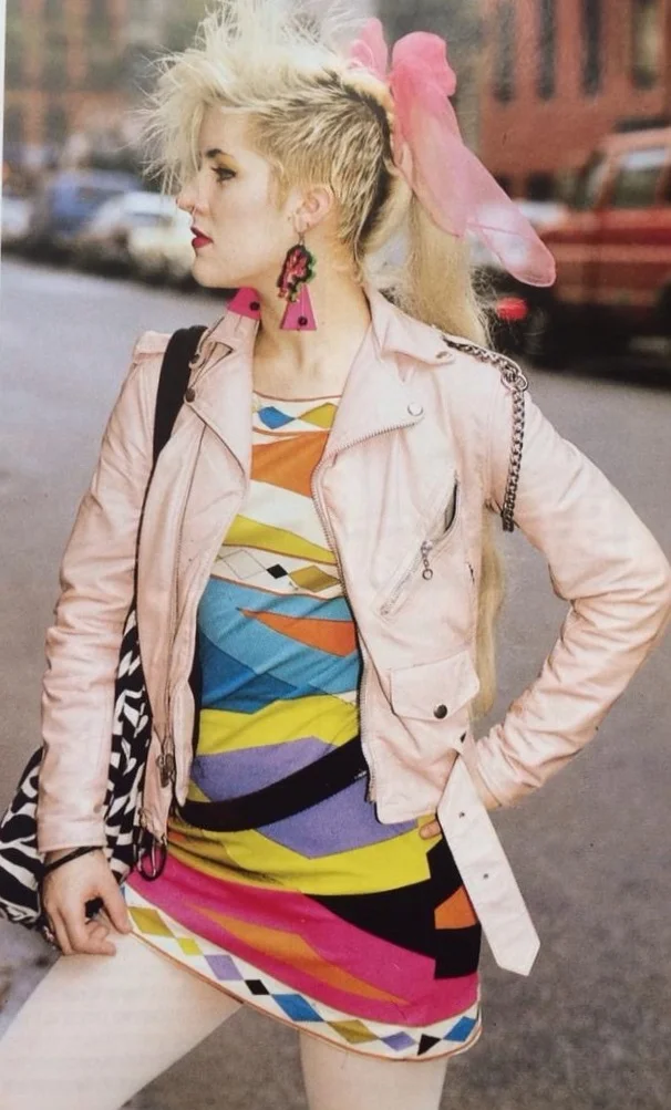 Here I am on Saint Marks Place in New York City while I was attending Parsons School of Design
