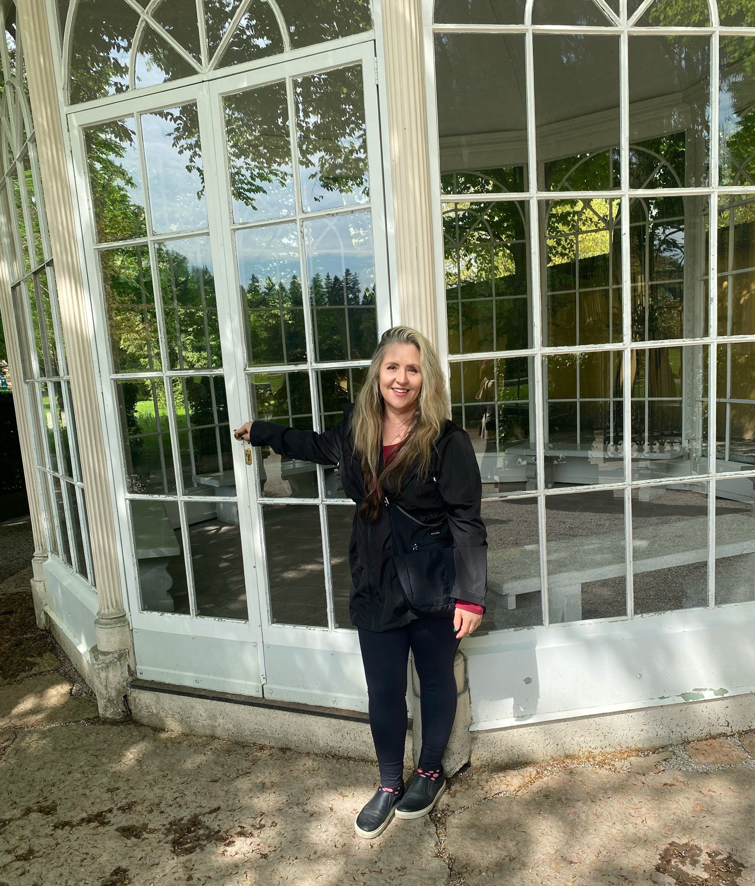 In front of the Gazebo during the "Sound of Music" Tour