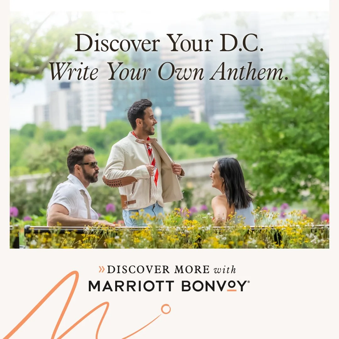 Marriott Bonvoy Instagram ad Washington DC