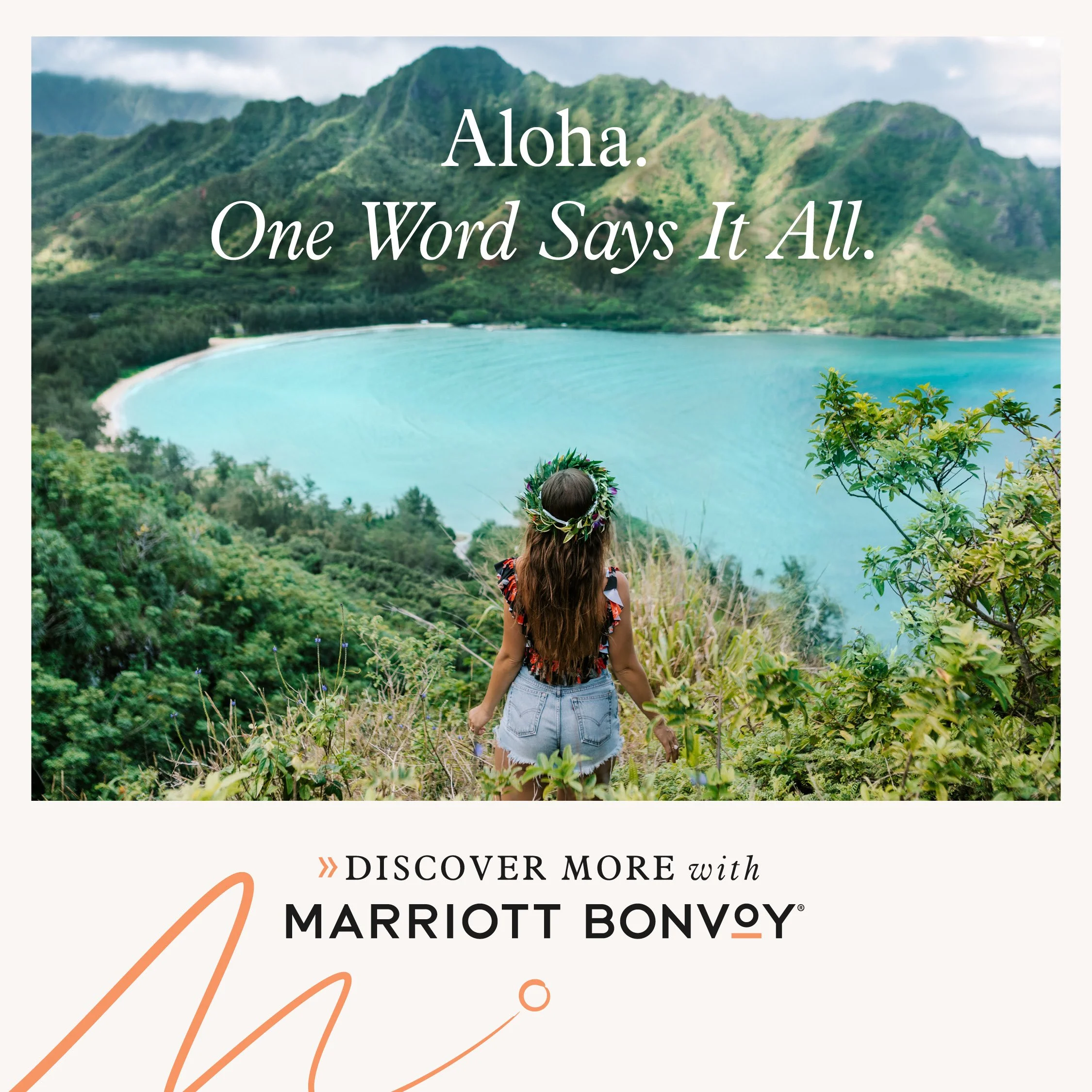Marriott Bonvoy Instagram ad Hawaii