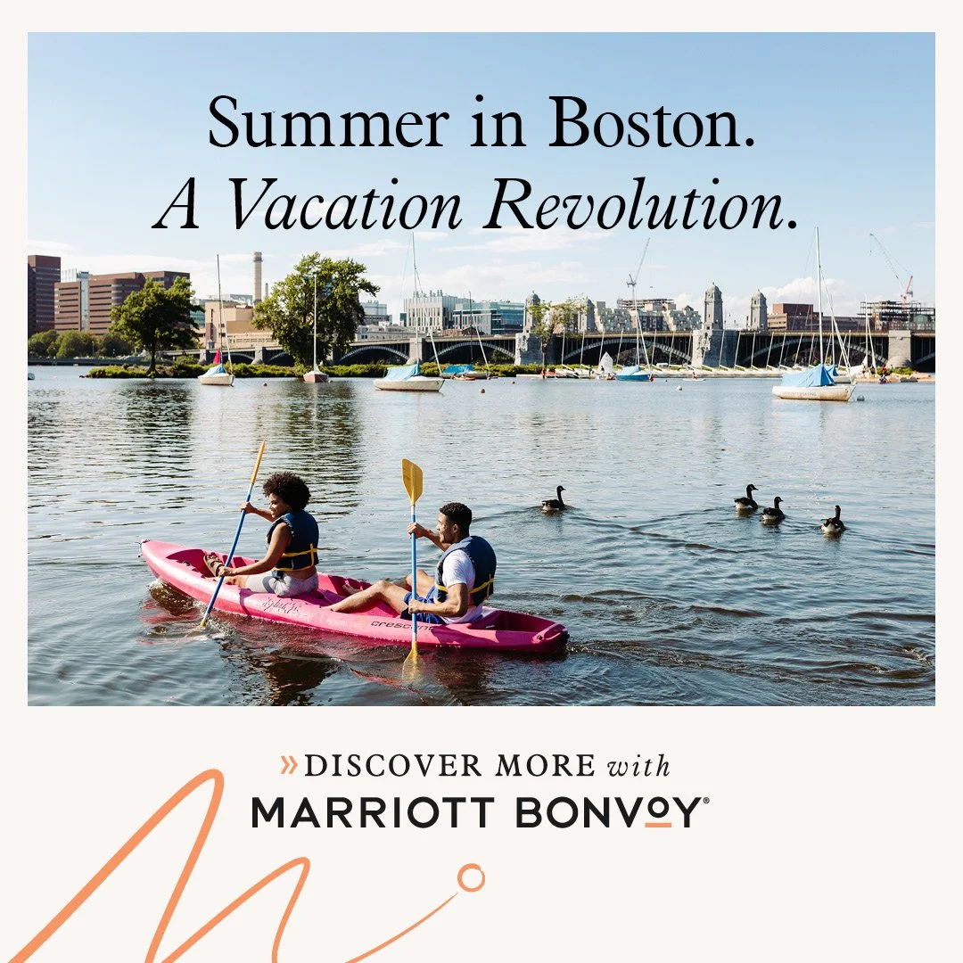 Marriott Bonvoy Instagram ad Boston