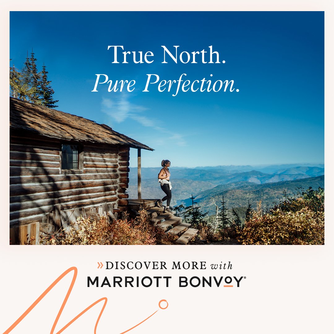 Marriott Bonvoy Instagram ad Canada