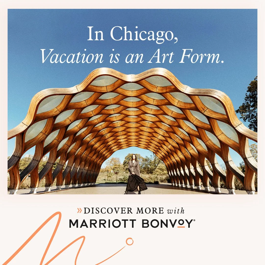 Marriott Bonvoy Instagram ad Chicago