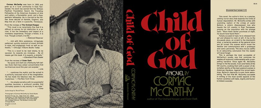 CORMAC MCCARTHY — CHILD OF GOD 