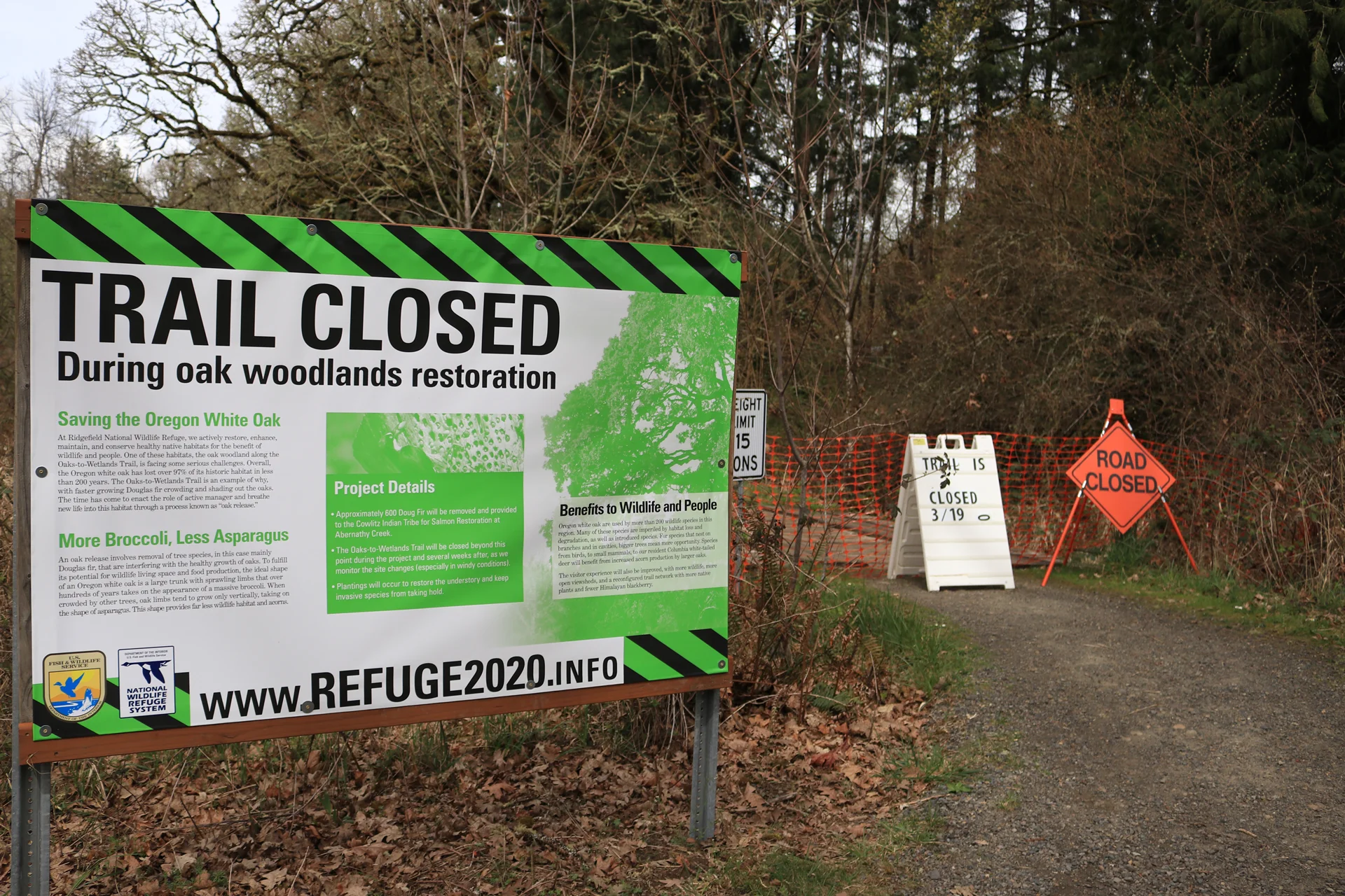 Trail Remains Closed