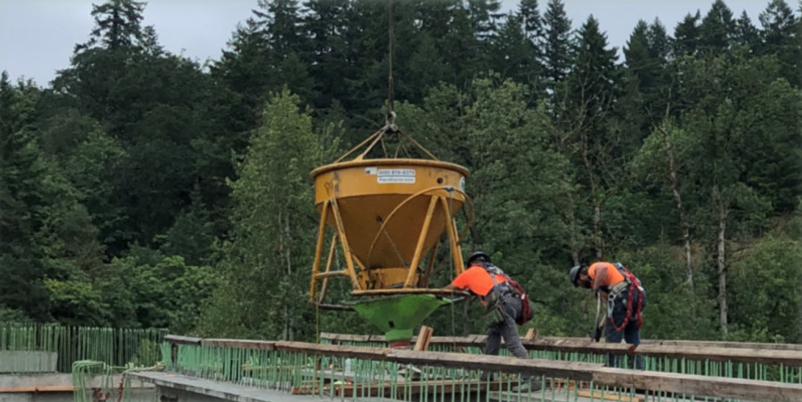 Pouring Concrete