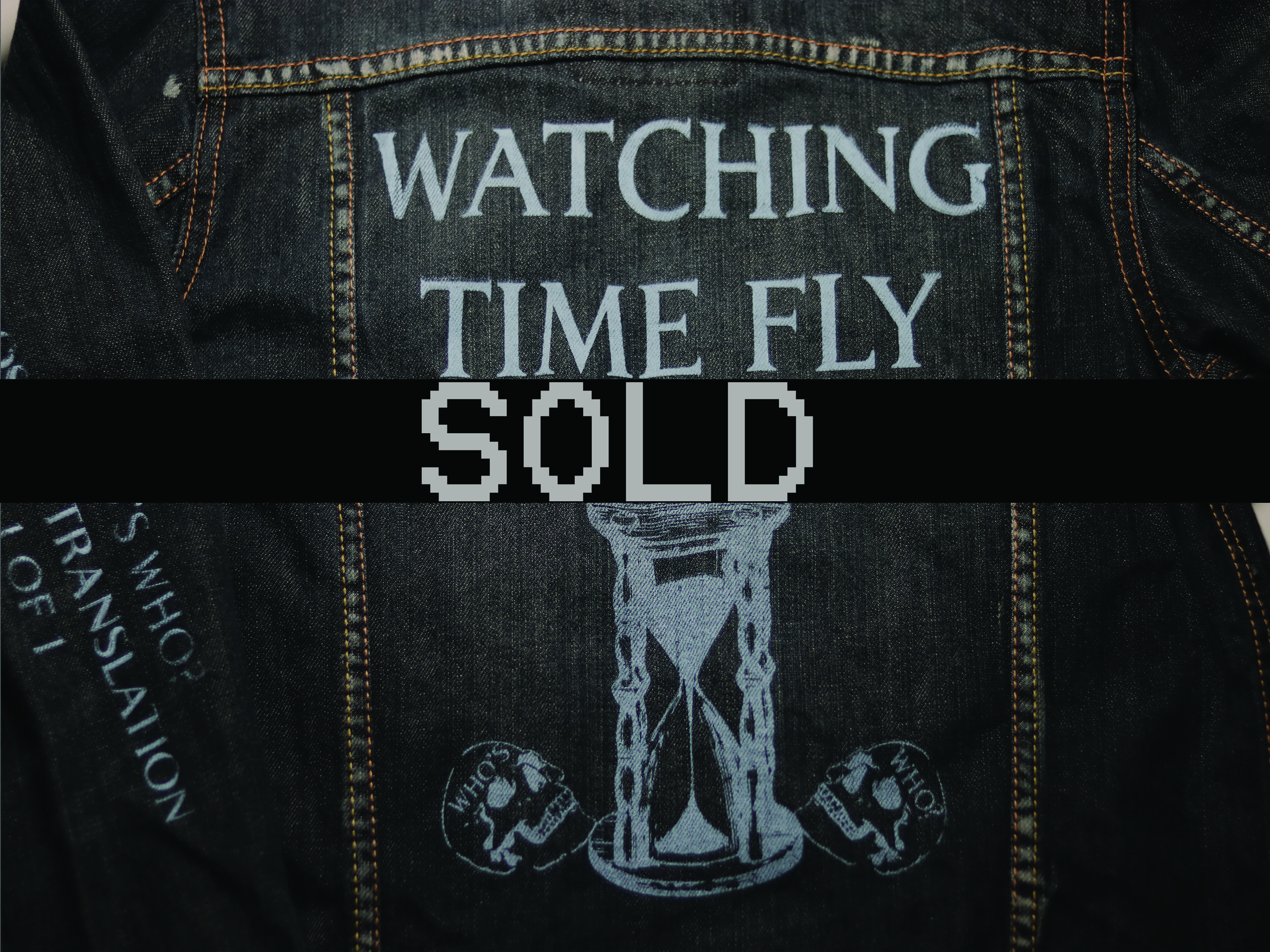 WHO'S WHO? {LOST IN TRANSLATION} 1 OF 1 DENIM JACKET